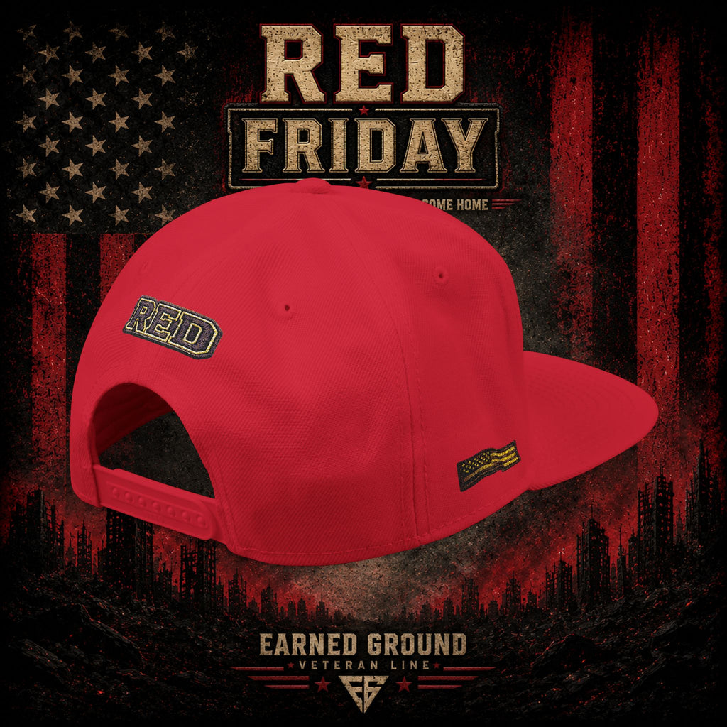 Red Friday Until They All Come Home  – RED FRIDAY Support Patch Cap