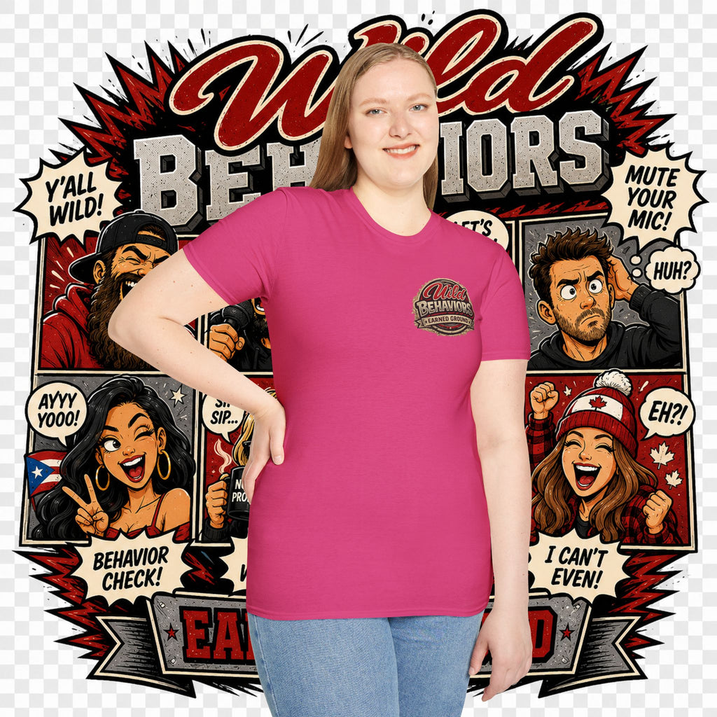 Earned Ground-- "Wild Behaviors" Tee