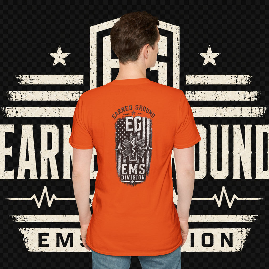 EARNED GROUND EMS DIVISON Heritage T-Shirt -