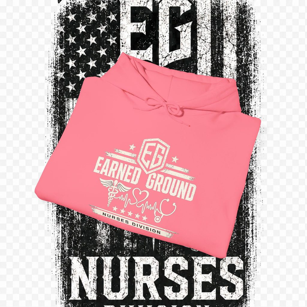 Earned Ground Nurses Division Hoodie — Nurse Tribute Pullover