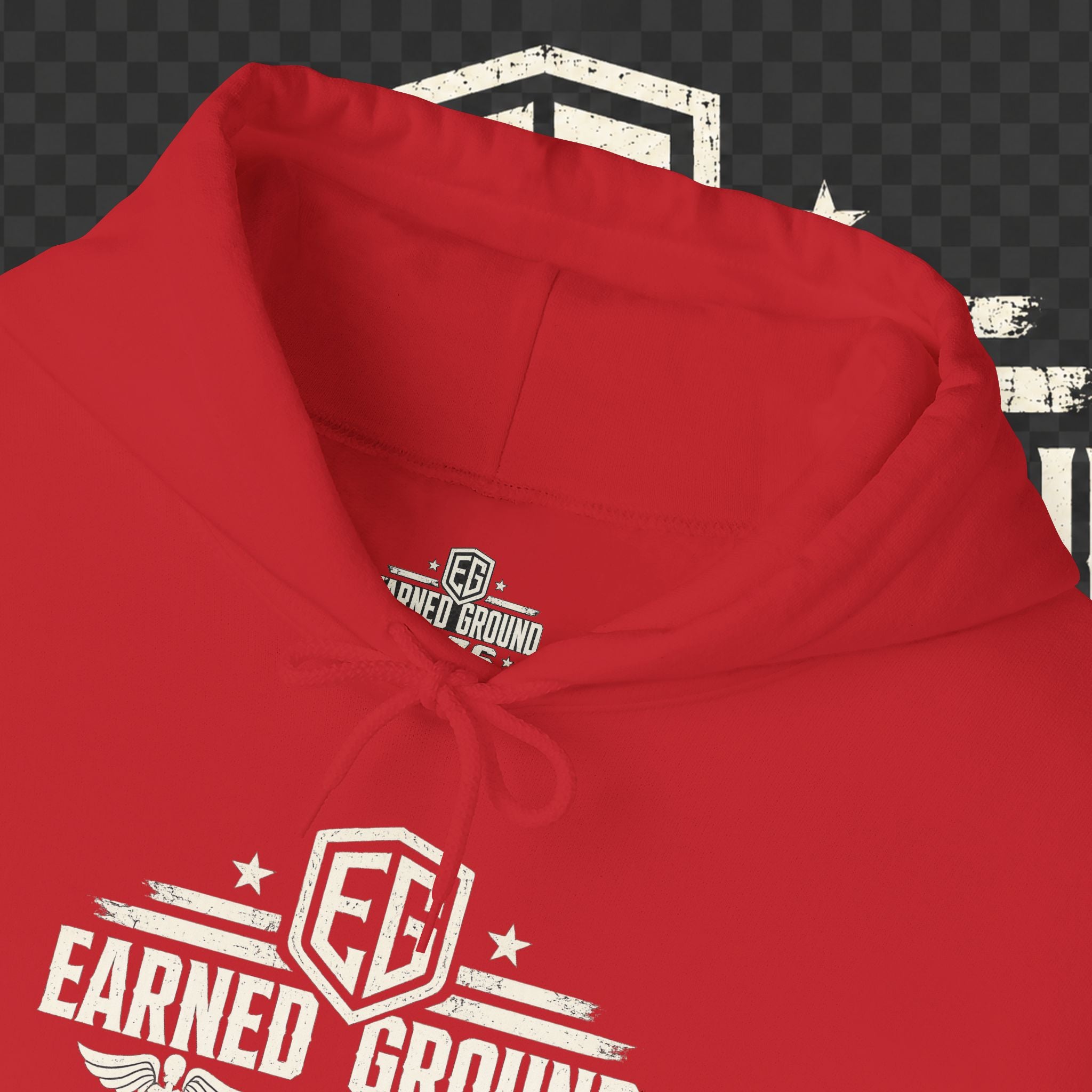 Earned Ground Nurses Division Hoodie — Nurse Tribute Pullover
