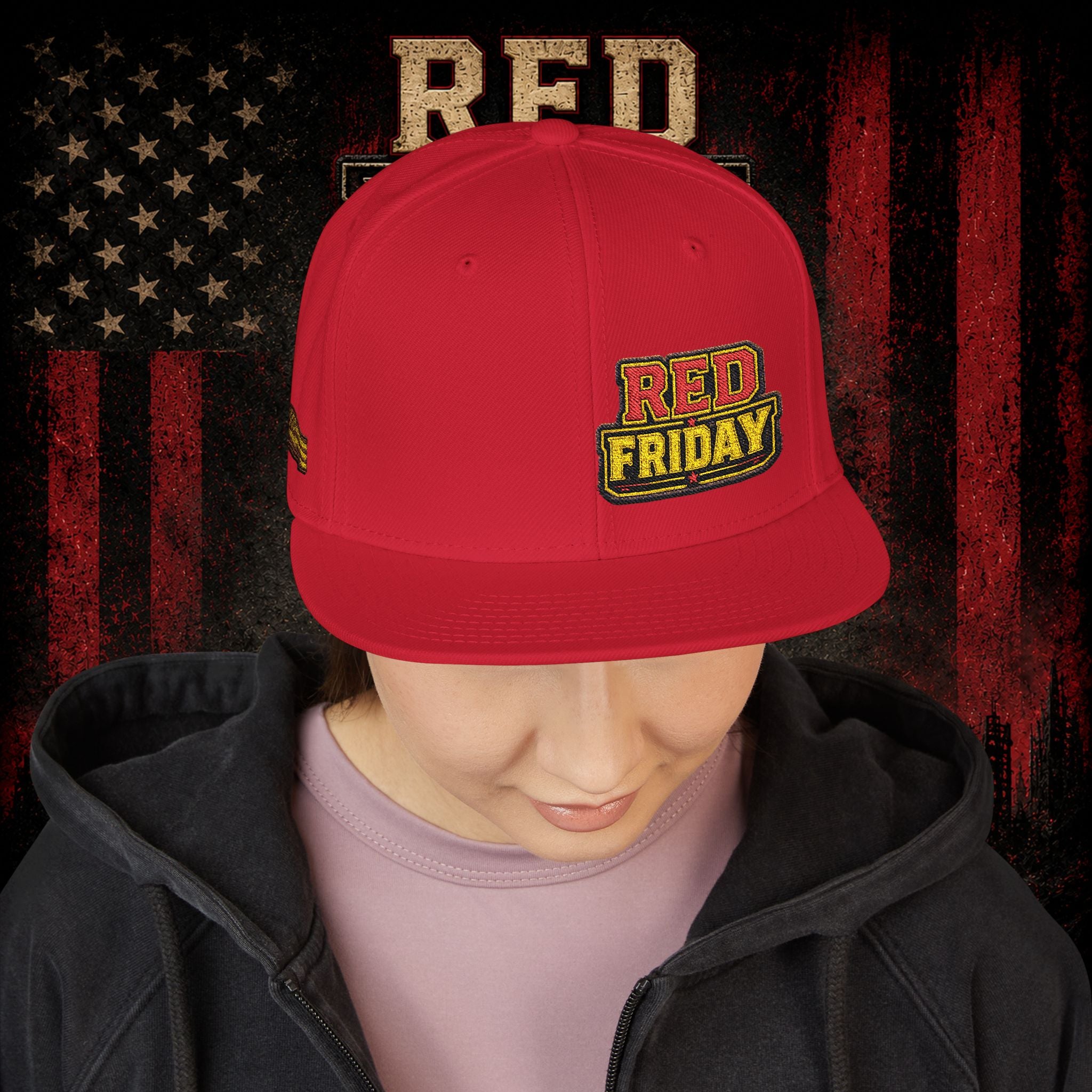 Red Friday Until They All Come Home  – RED FRIDAY Support Patch Cap