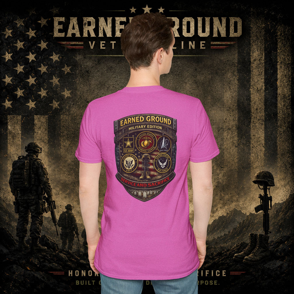 Earned Ground Military Divison — Honor Courage Sacrifice