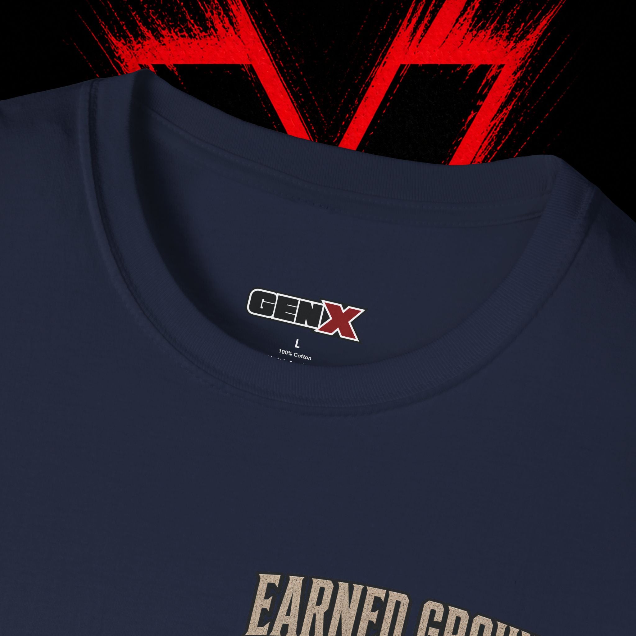 Earned Ground Gen X 1965–1980 Retro Vintage Tee— Gen X 1965–1980 Retro Vintage Tee