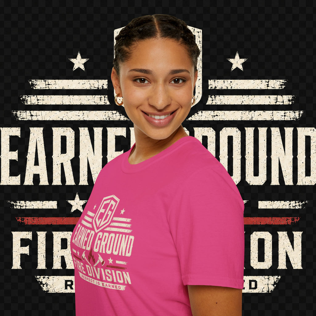 Earned Ground Fire Division T‑Shirt