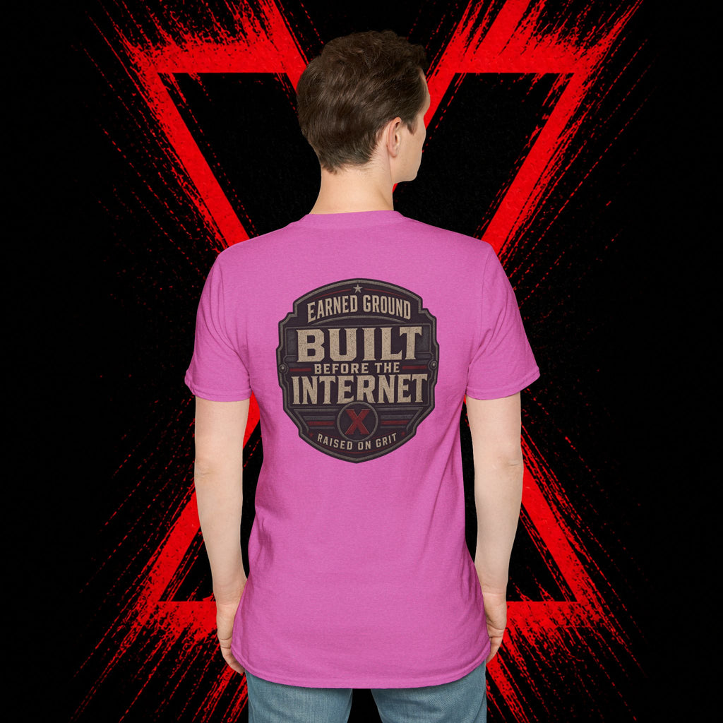 Earned Ground Gen X 1965–1980 Retro Vintage Tee— Gen X 1965–1980 Retro Vintage Tee