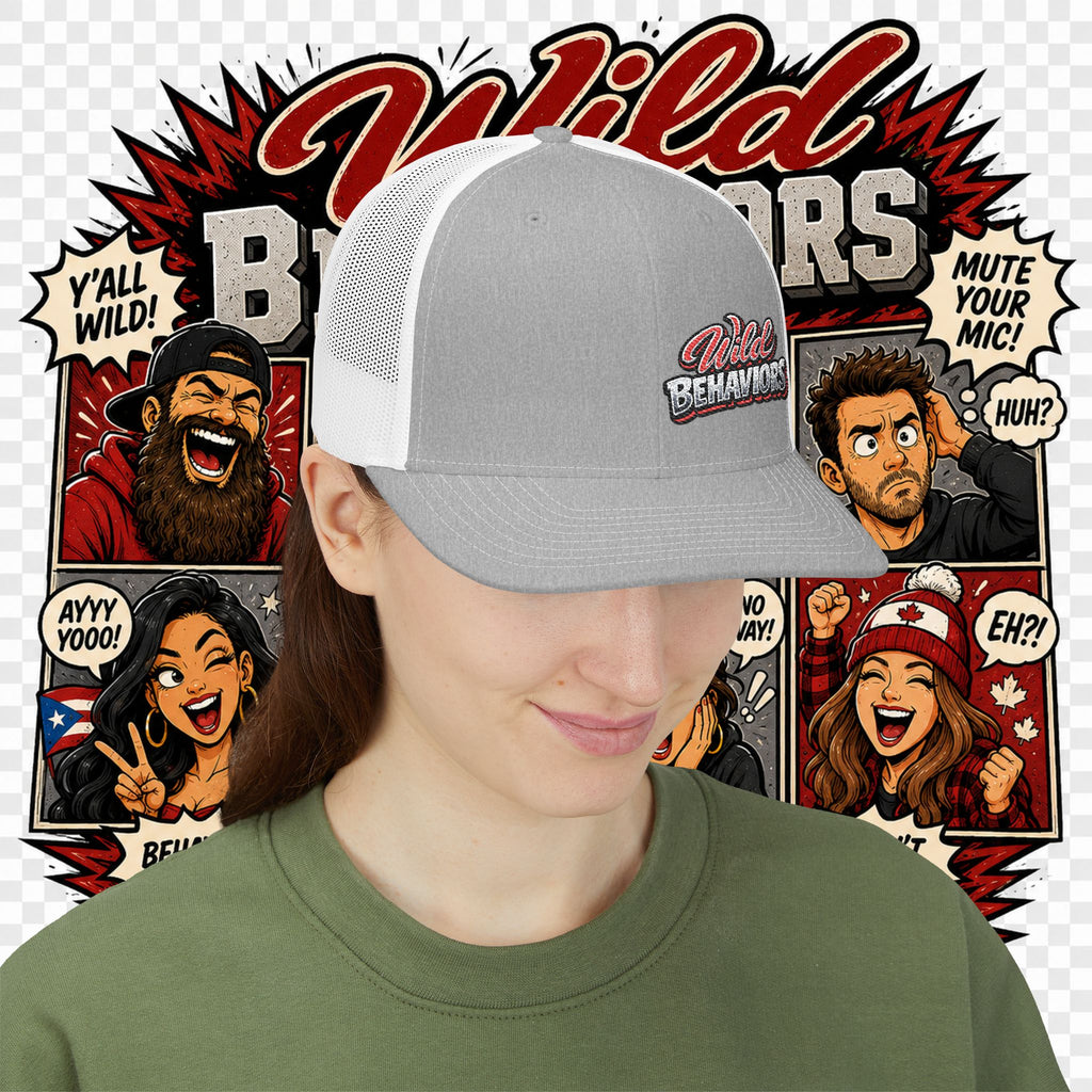 Earned Ground "Wild Behaviors" Richardson 112 – Retro Patch Trucker Hat