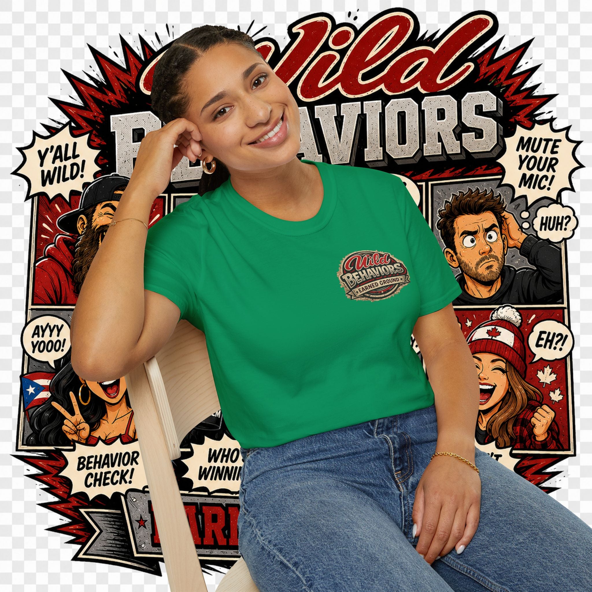 Earned Ground-- "Wild Behaviors" Tee