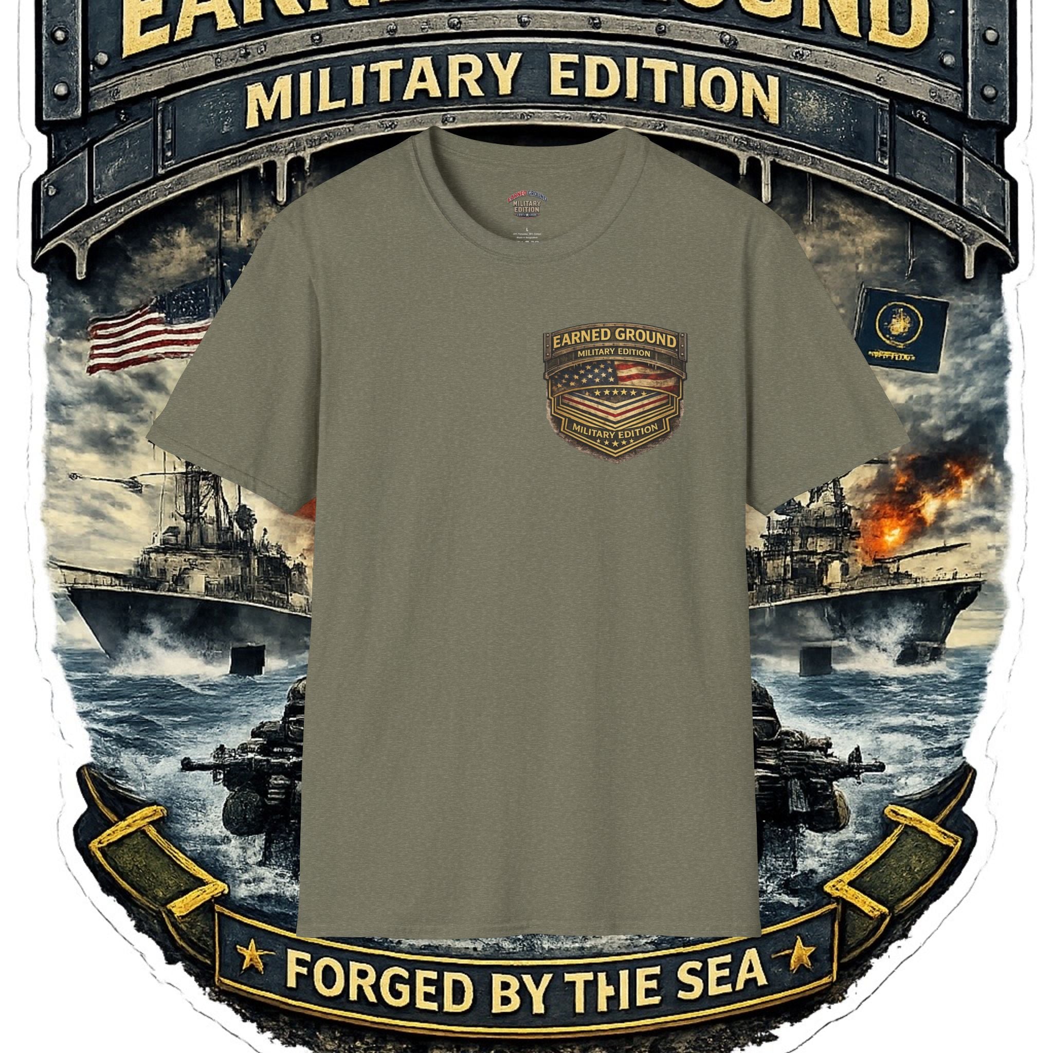 EARNED GROUND MILITARY "NAVY" EDITION