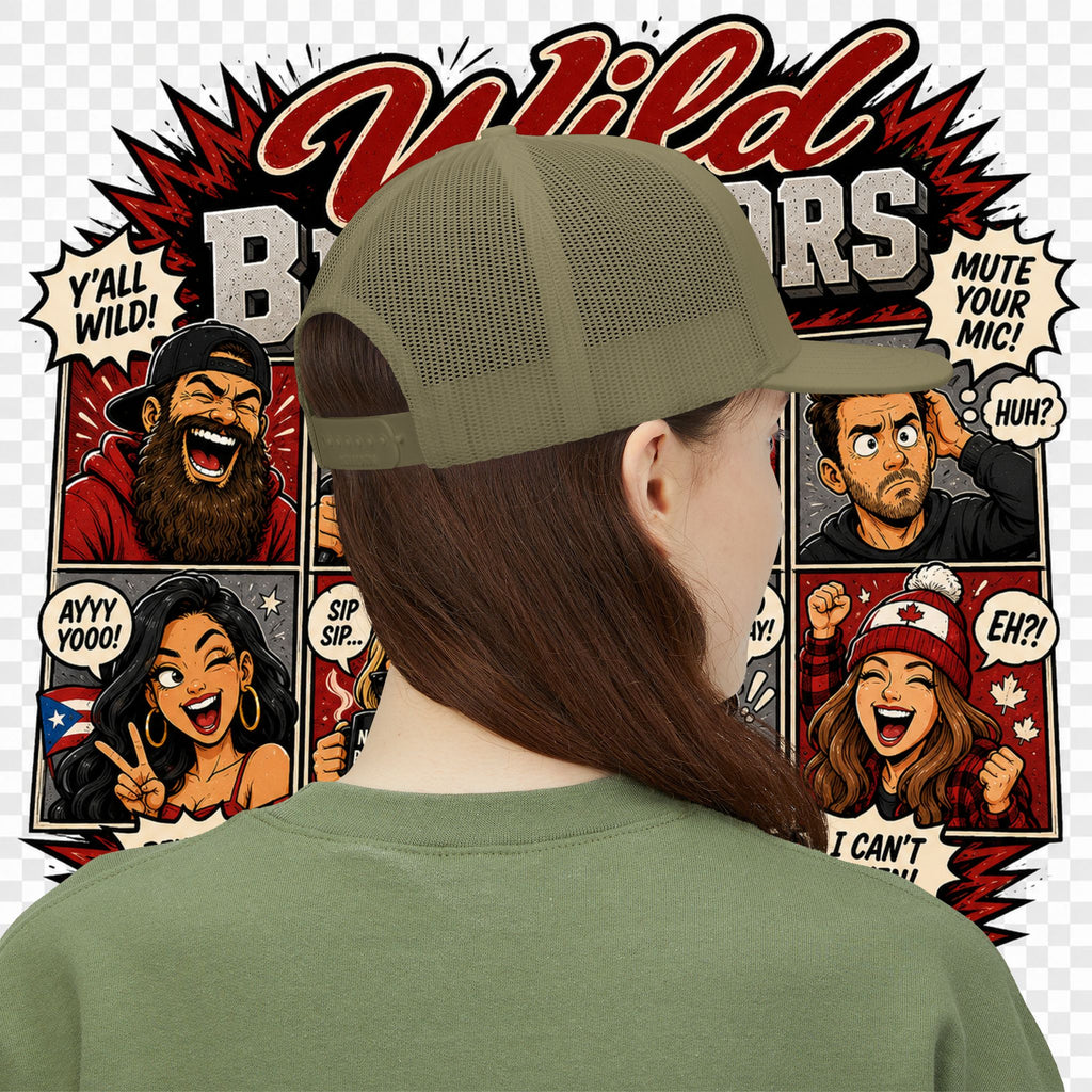 Earned Ground "Wild Behaviors" Richardson 112 – Retro Patch Trucker Hat