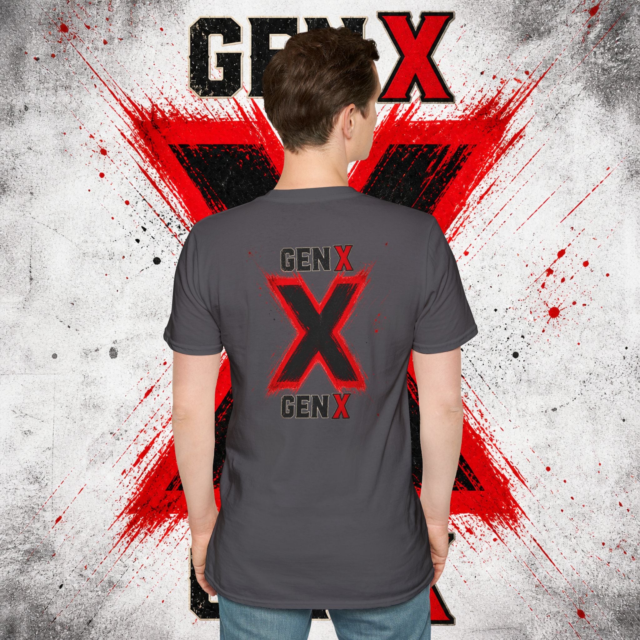EARNED GROUD Gen X 1965–1980 Retro Logo T-Shirt