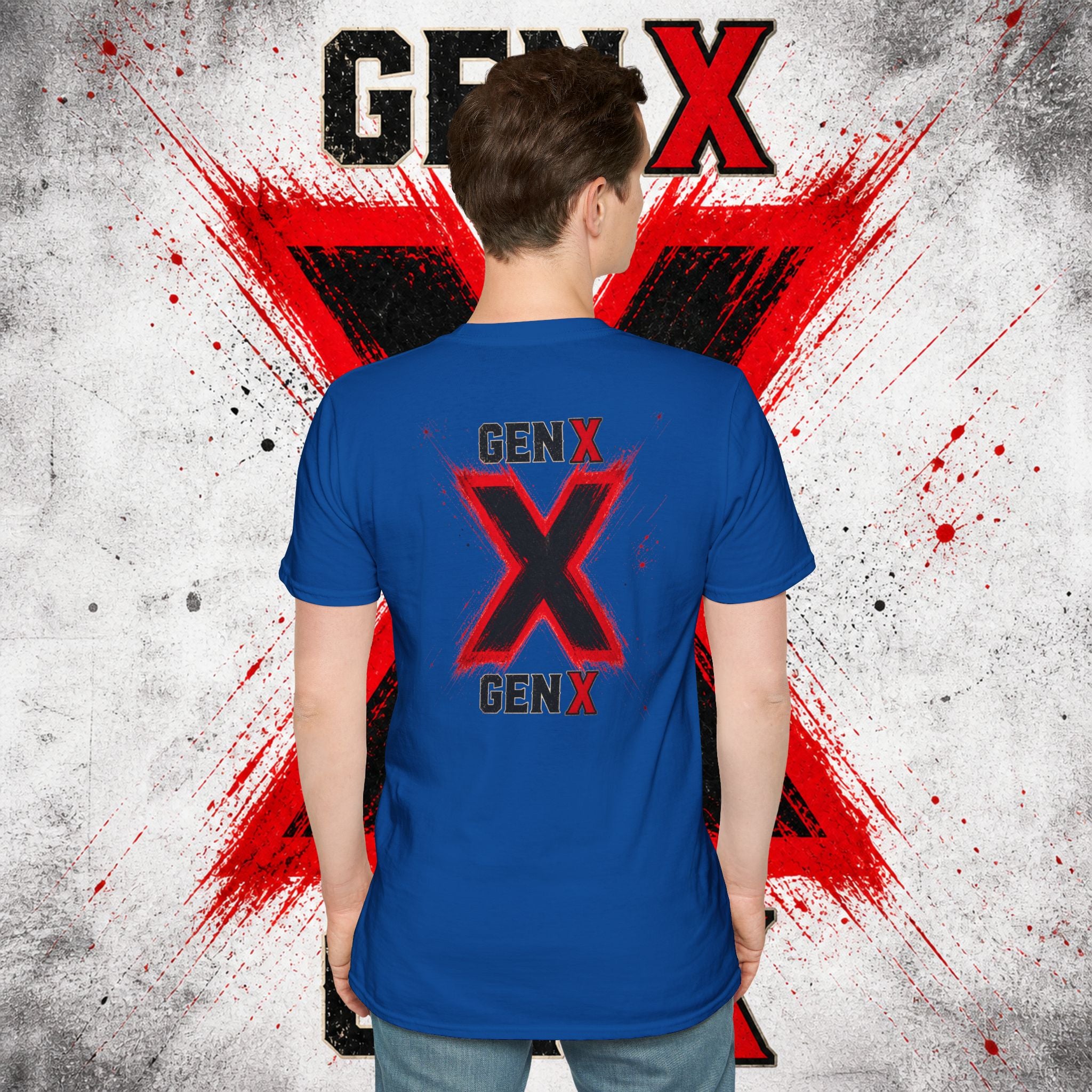 EARNED GROUD Gen X 1965–1980 Retro Logo T-Shirt