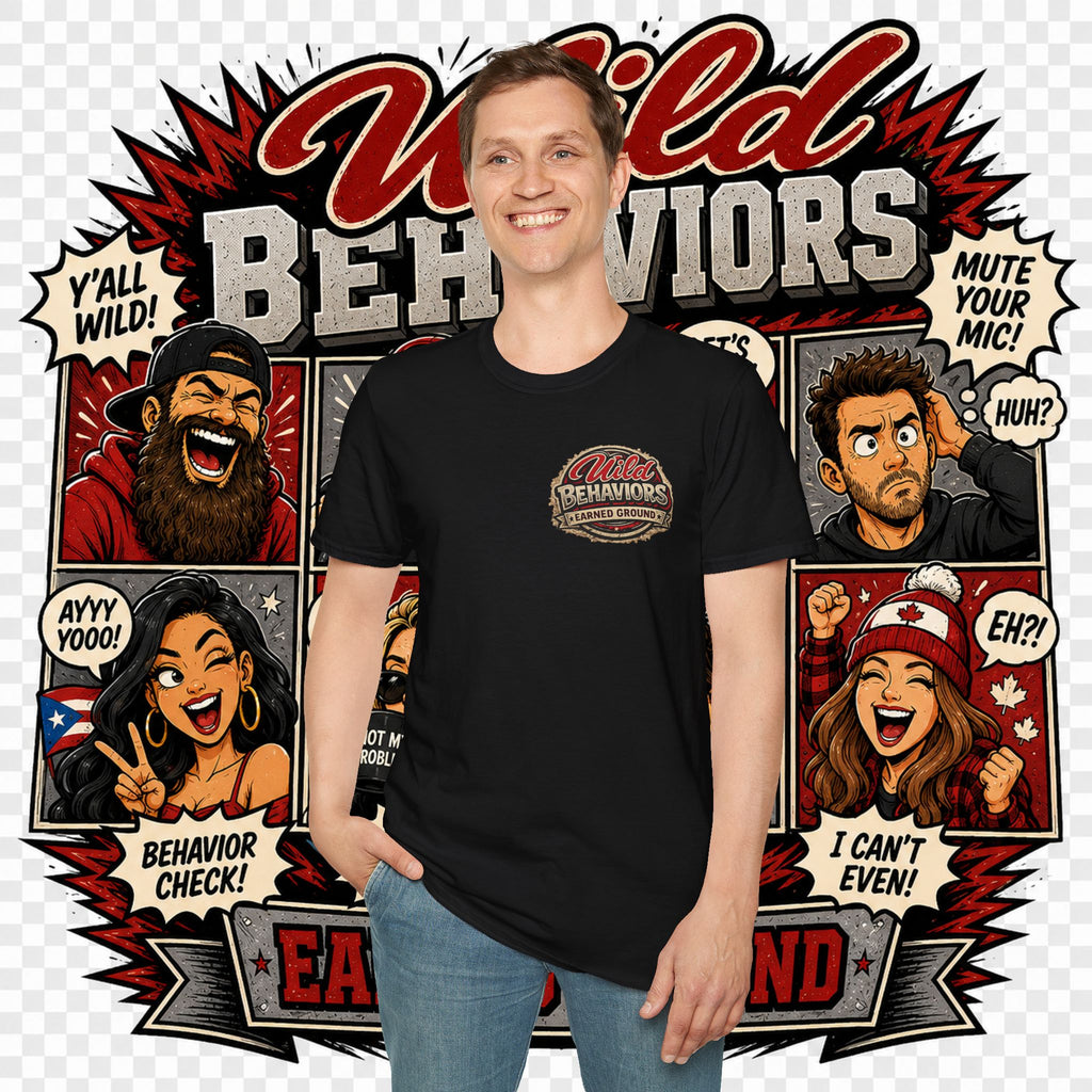 Earned Ground-- "Wild Behaviors" Tee
