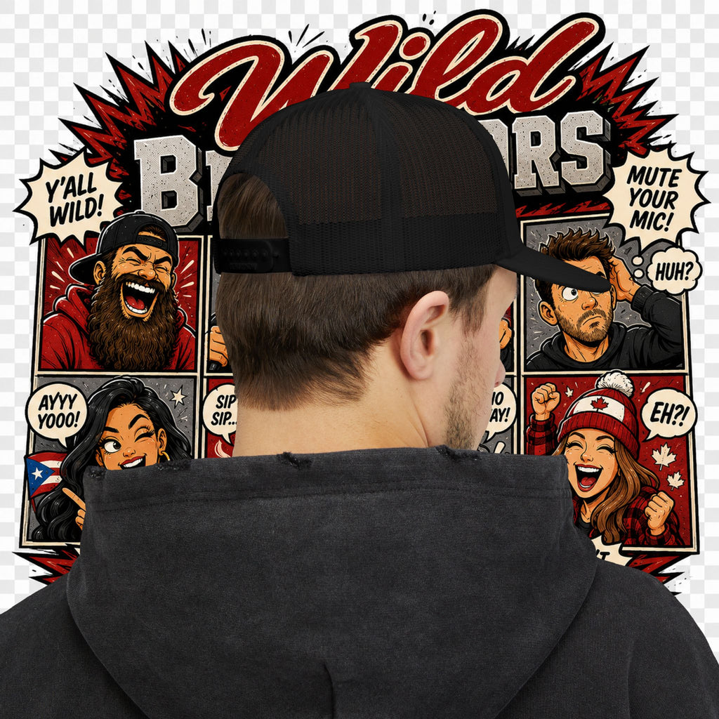 Earned Ground "Wild Behaviors" Richardson 112 – Retro Patch Trucker Hat