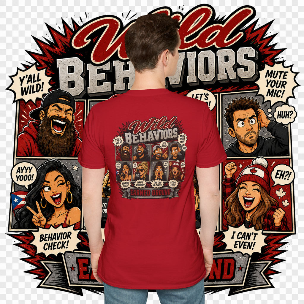 Earned Ground-- "Wild Behaviors" Tee