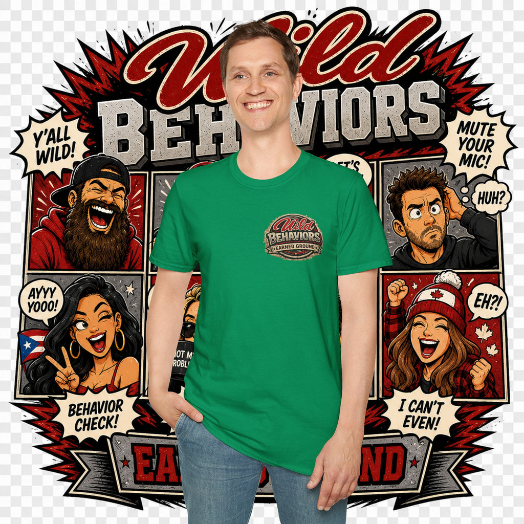 Earned Ground-- "Wild Behaviors" Tee