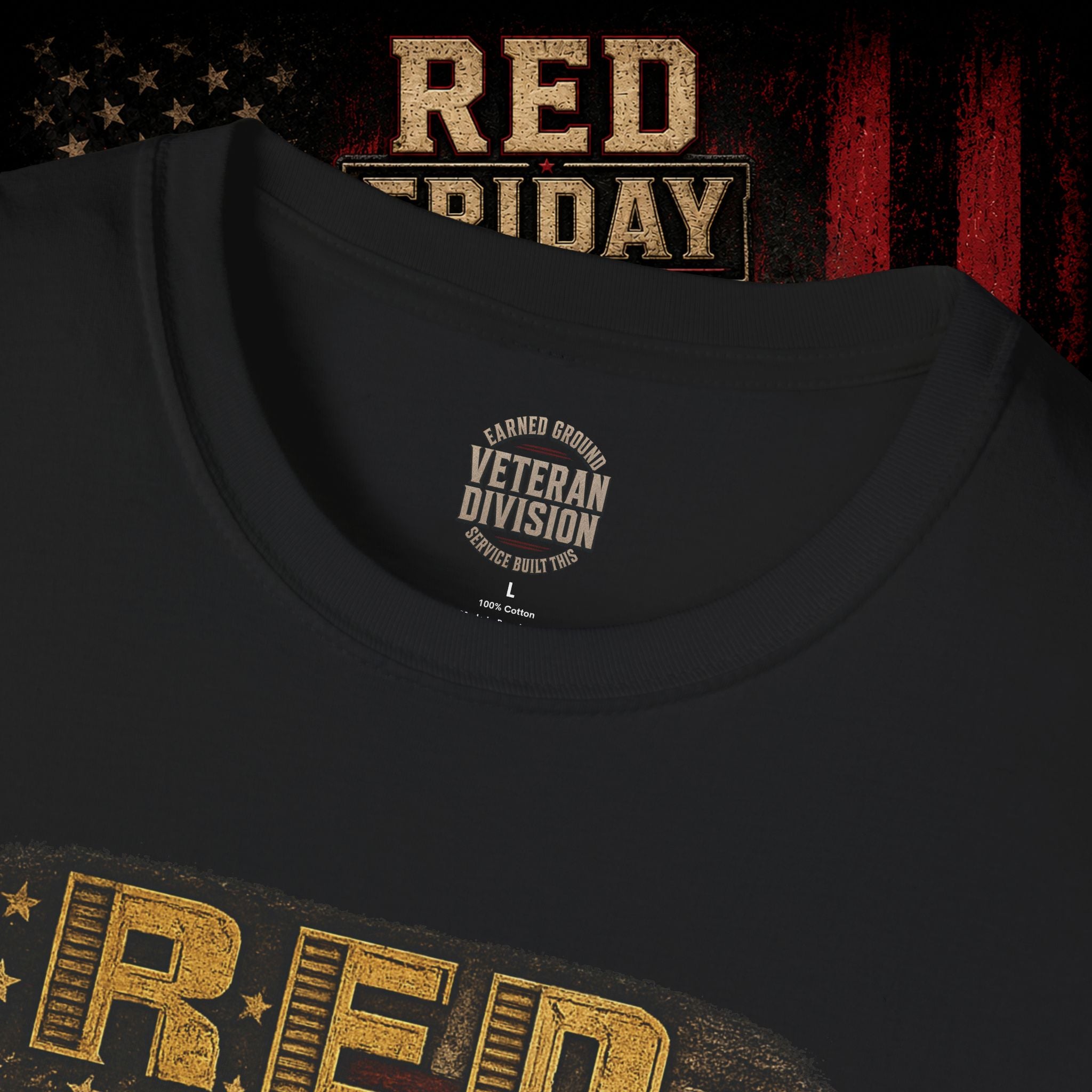 Red Friday T-Shirt – Patriotic 'Until They All Come Home' Support Tee