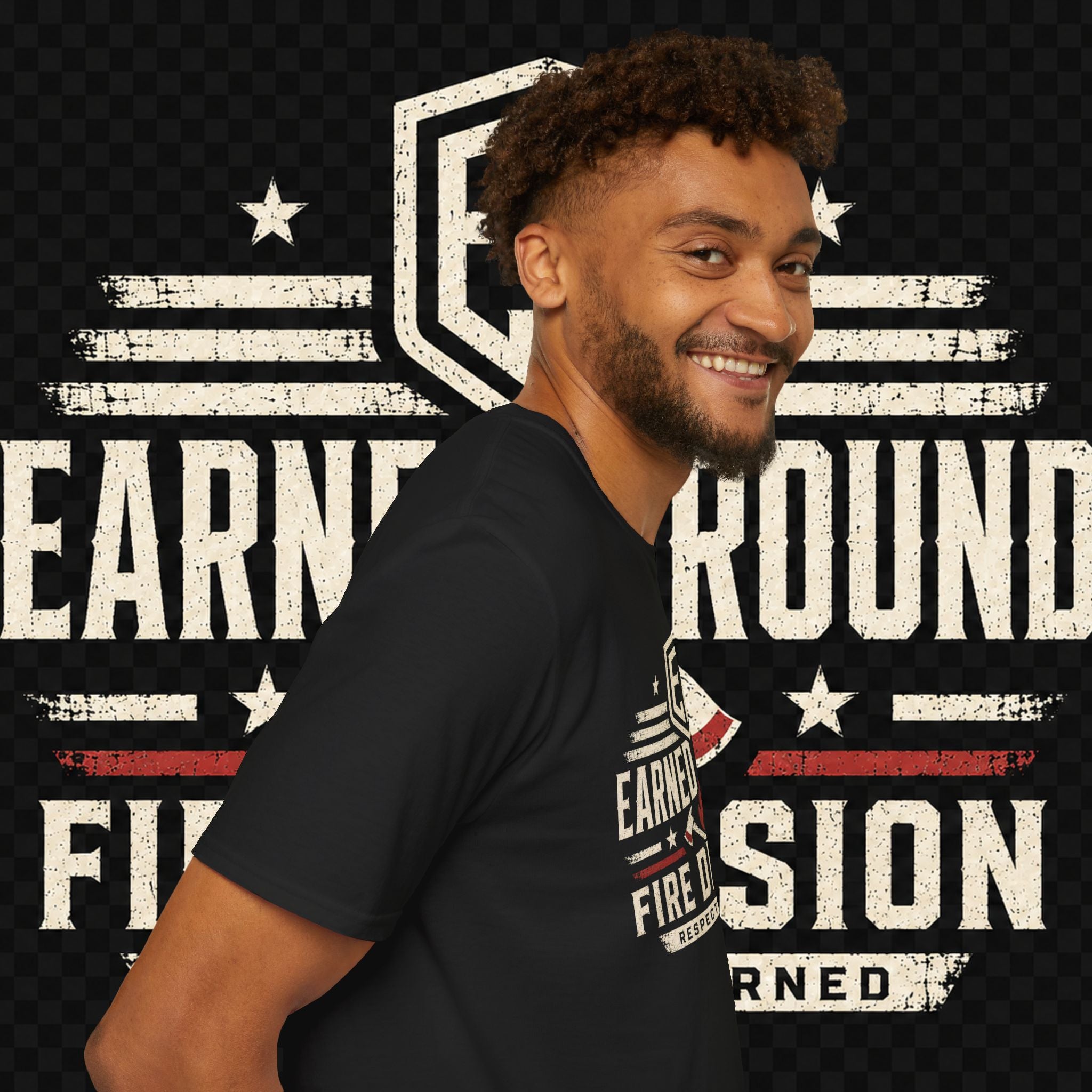 Earned Ground Fire Division T‑Shirt