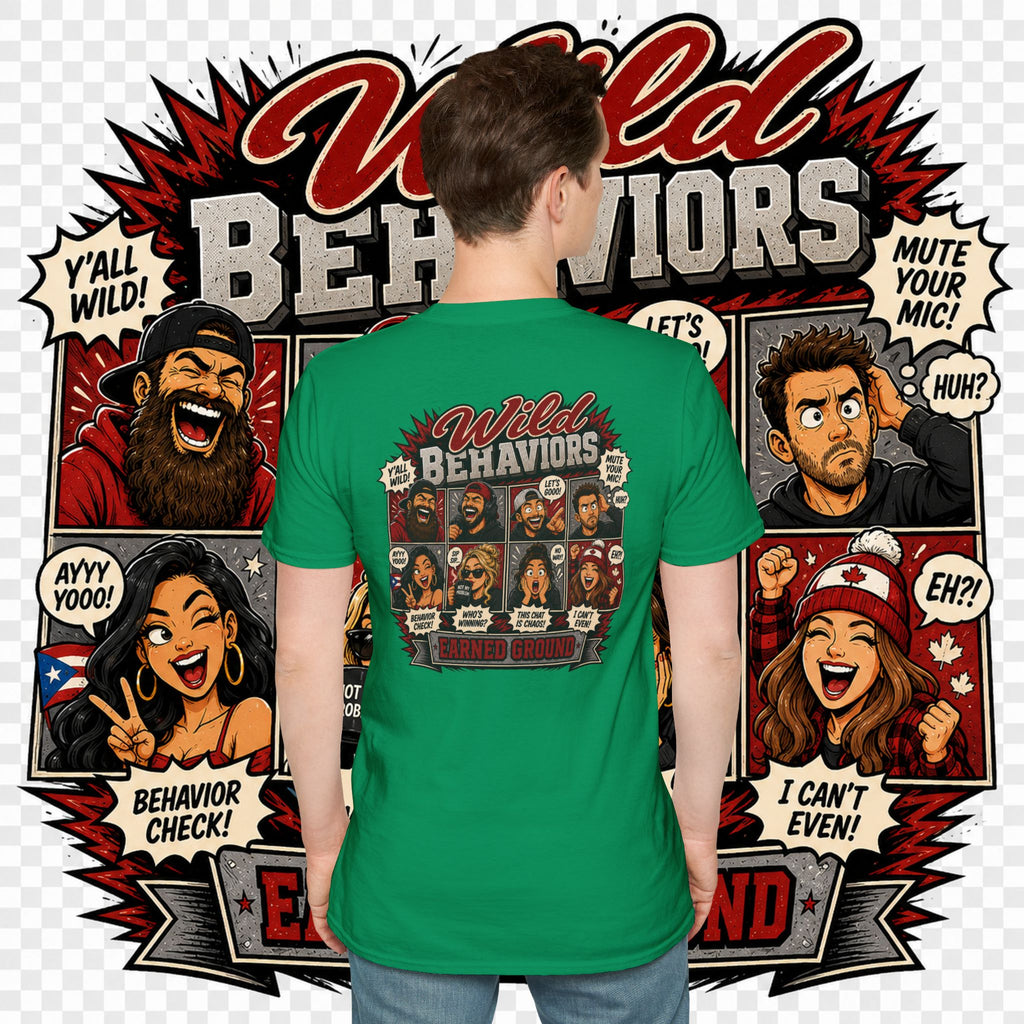 Earned Ground-- "Wild Behaviors" Tee