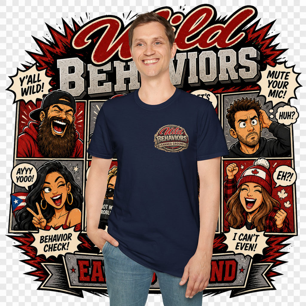 Earned Ground-- "Wild Behaviors" Tee