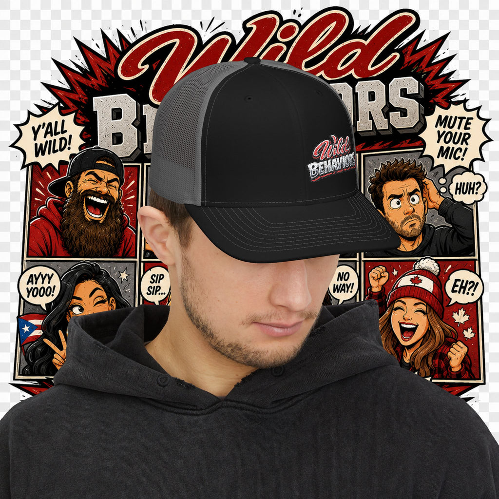 Earned Ground "Wild Behaviors" Richardson 112 – Retro Patch Trucker Hat