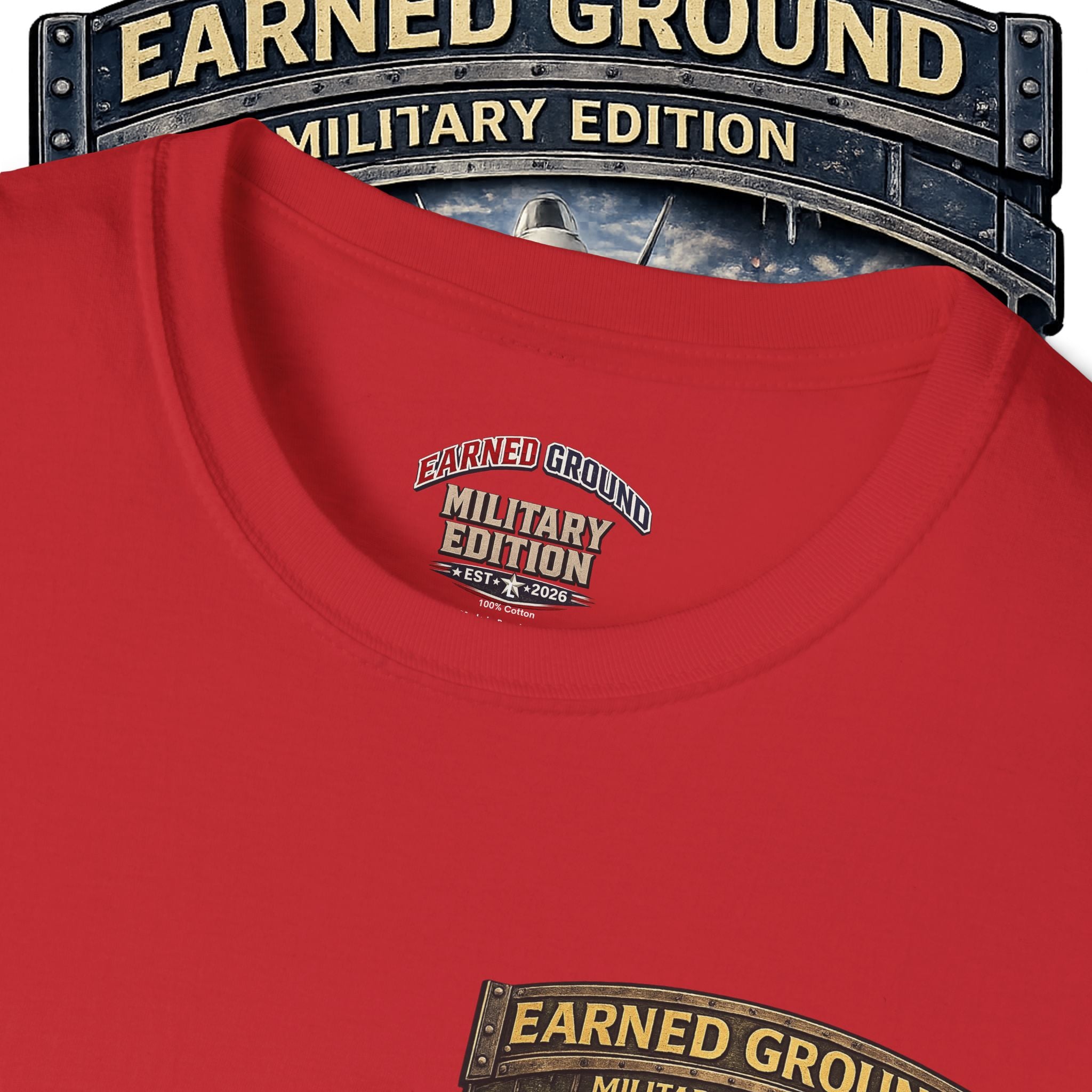 EARNED GROUND AIR FORCE EDITION---"FLY HIGH" AIR FORCE EDITION