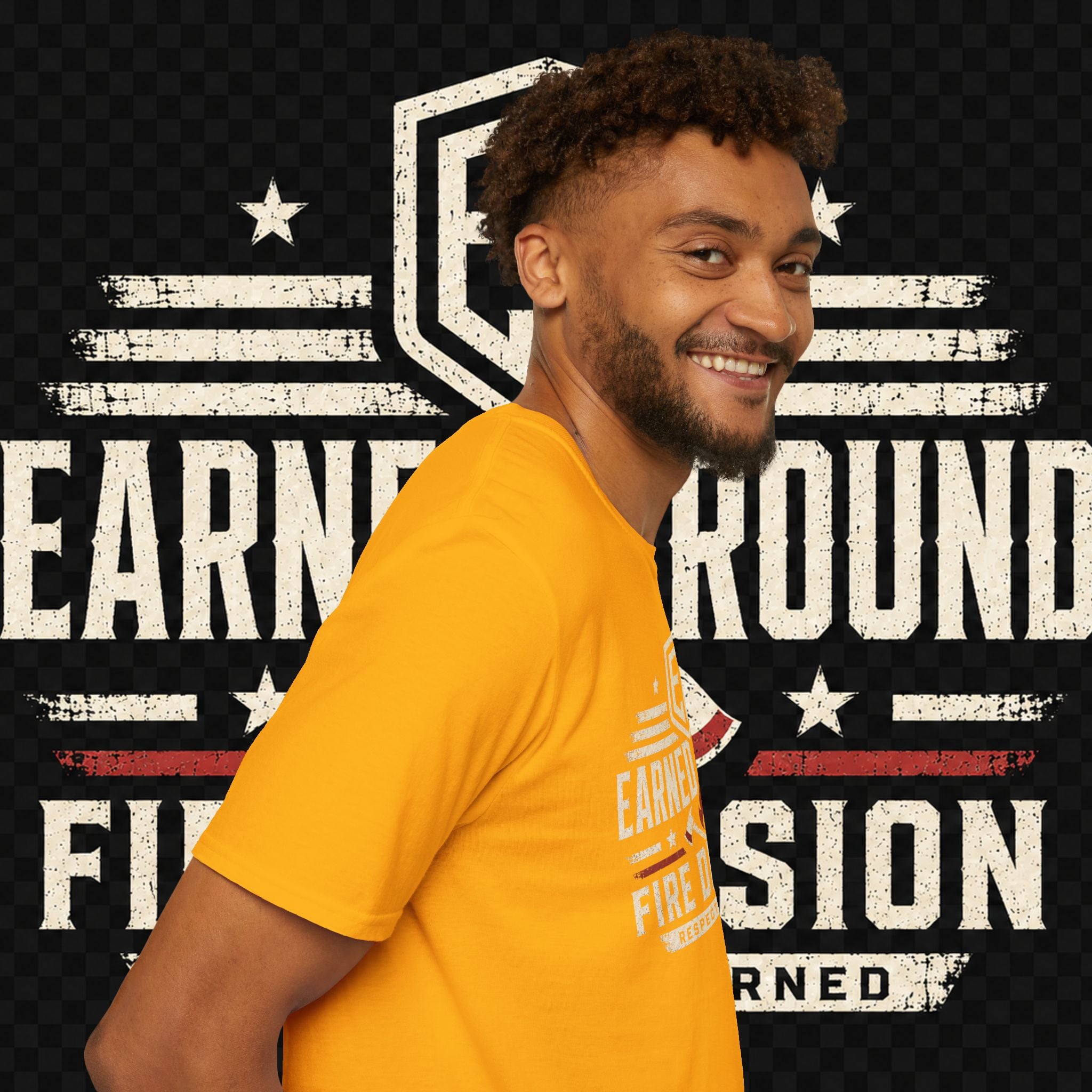 Earned Ground Fire Division T‑Shirt