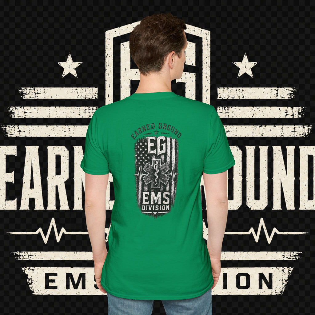 EARNED GROUND EMS DIVISON Heritage T-Shirt -