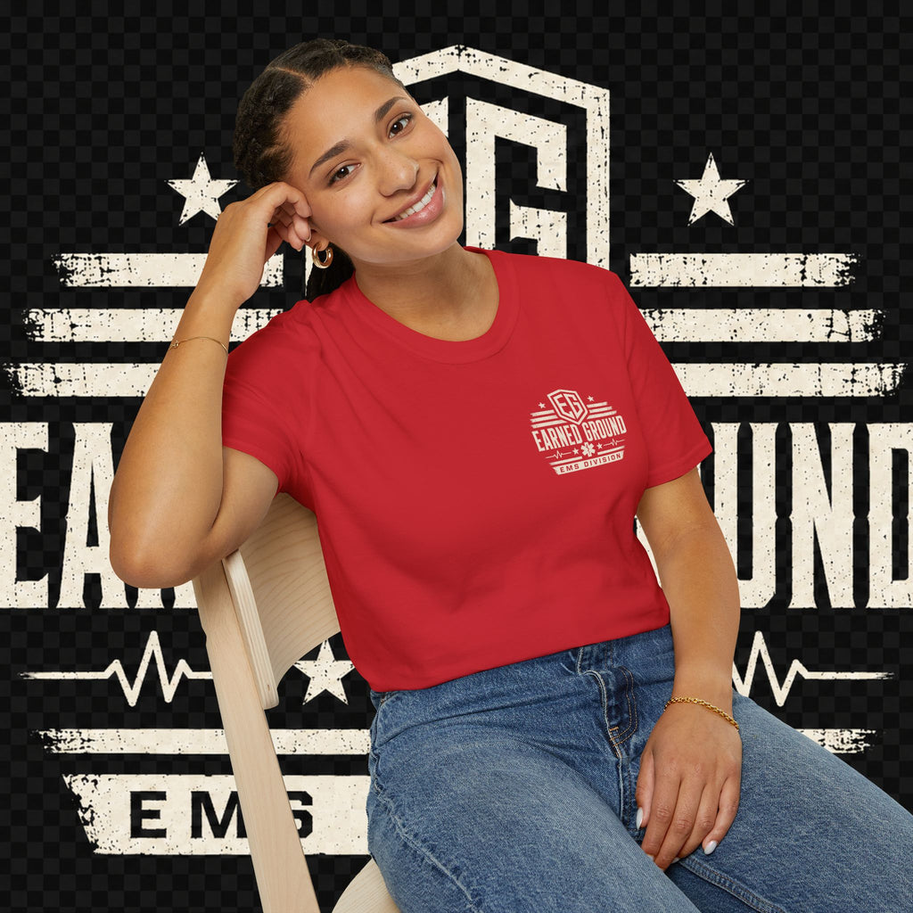 EARNED GROUND EMS DIVISON Heritage T-Shirt -