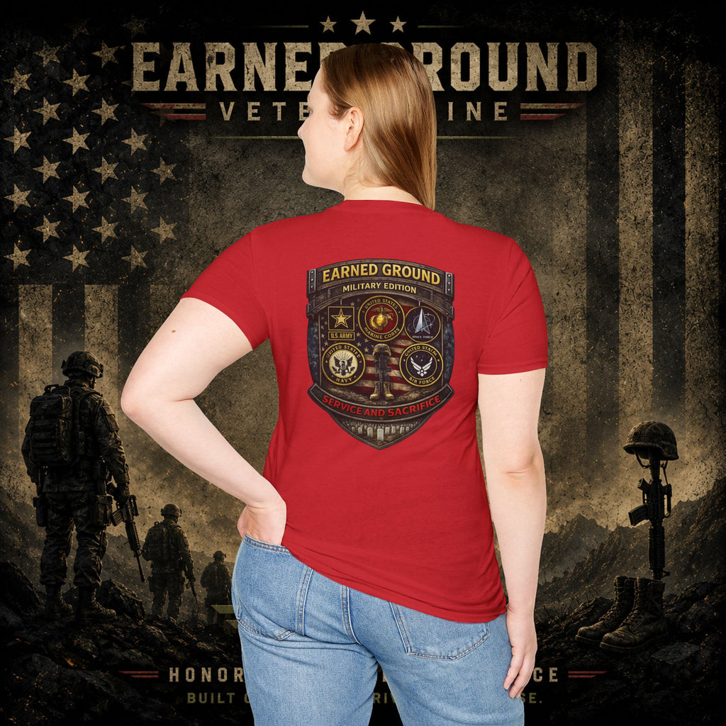 Earned Ground Military Divison — Honor Courage Sacrifice
