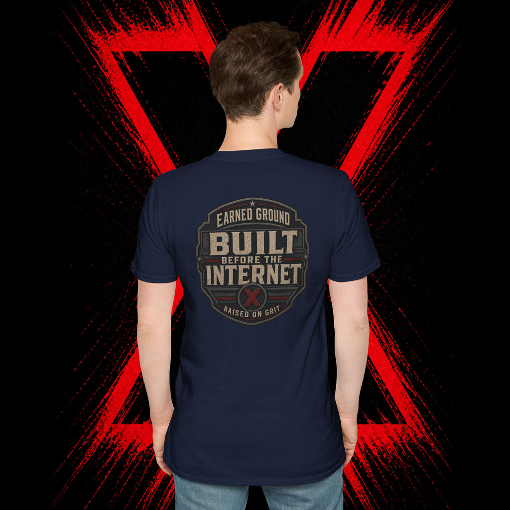 Earned Ground Gen X 1965–1980 Retro Vintage Tee— Gen X 1965–1980 Retro Vintage Tee