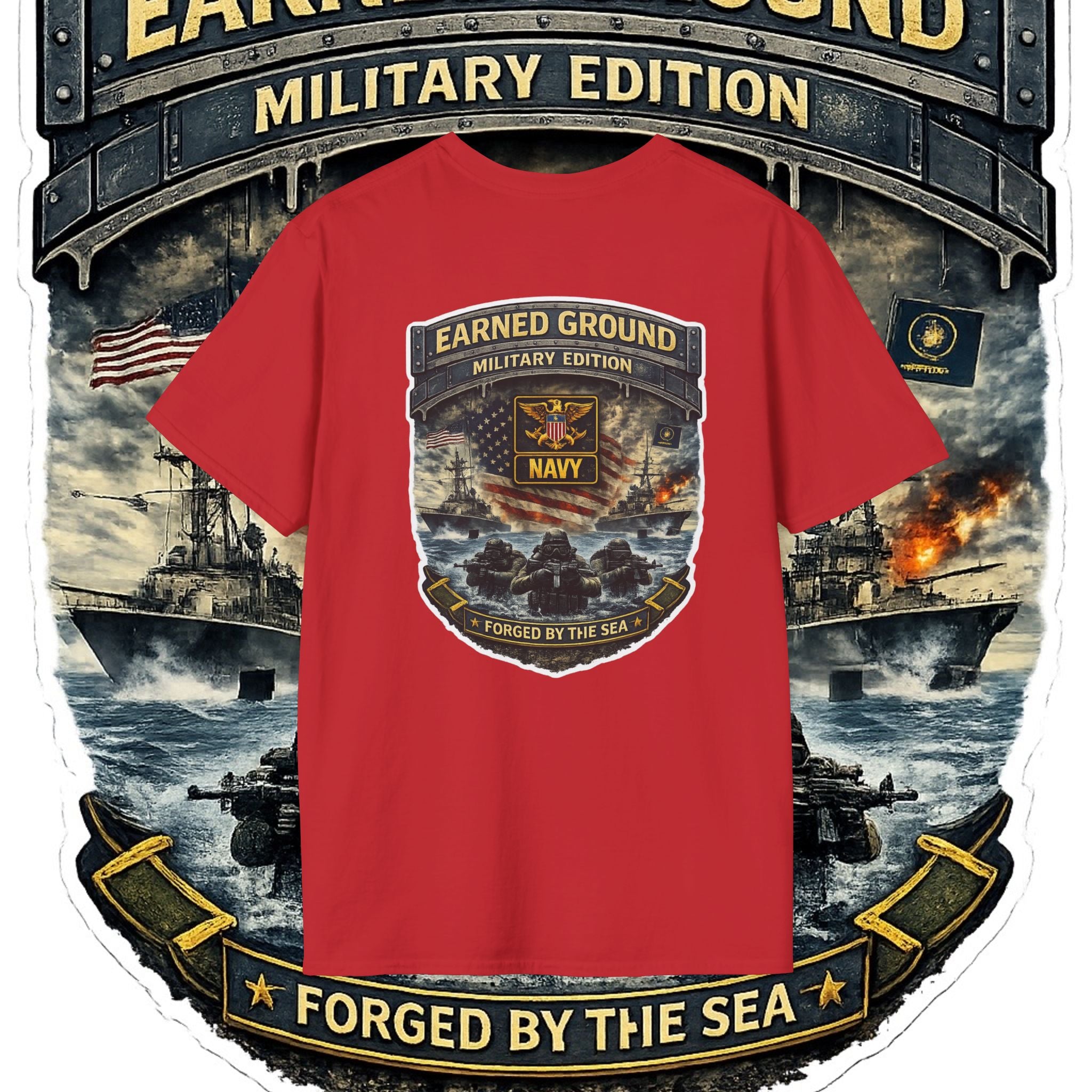 EARNED GROUND MILITARY "NAVY" EDITION