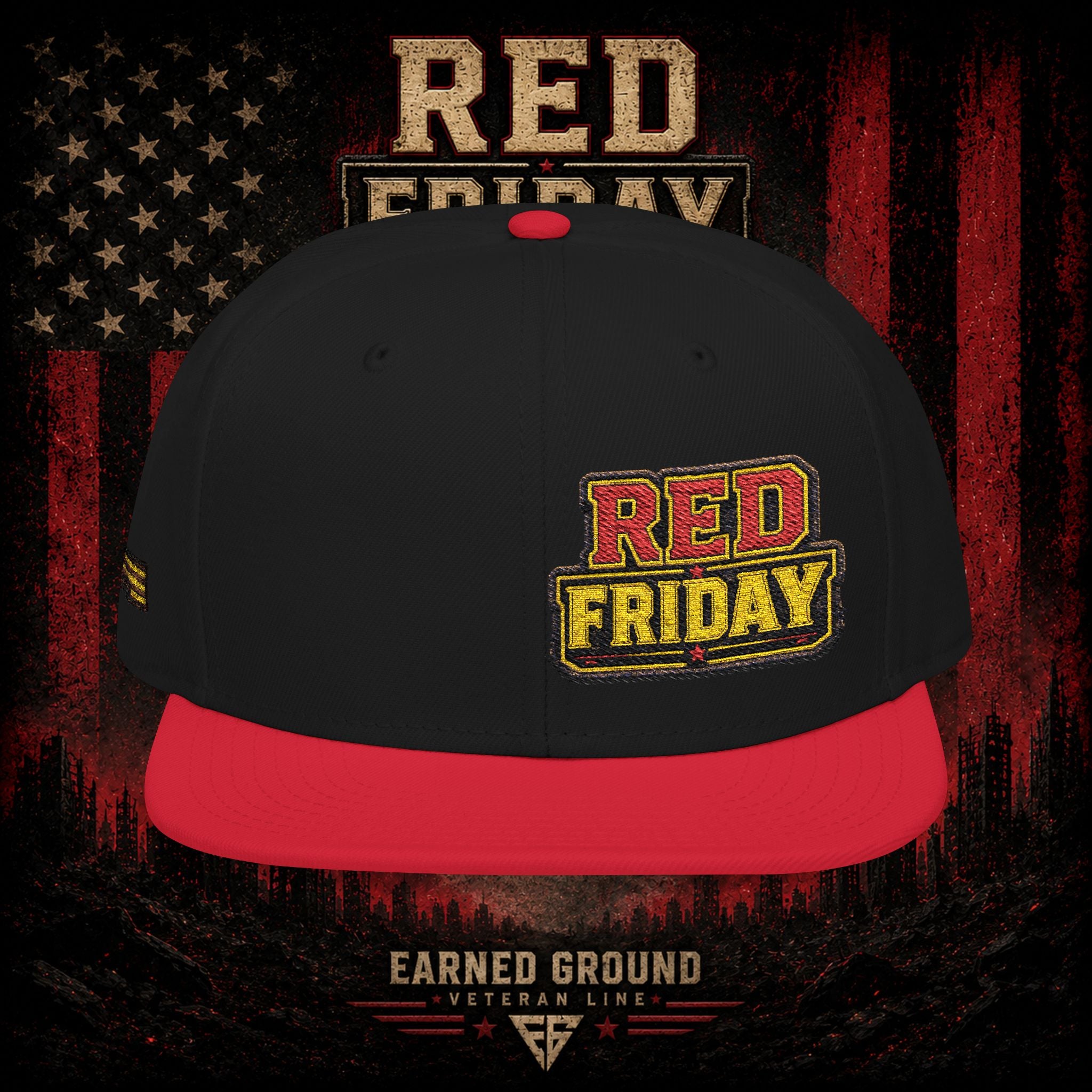 Red Friday Until They All Come Home  – RED FRIDAY Support Patch Cap