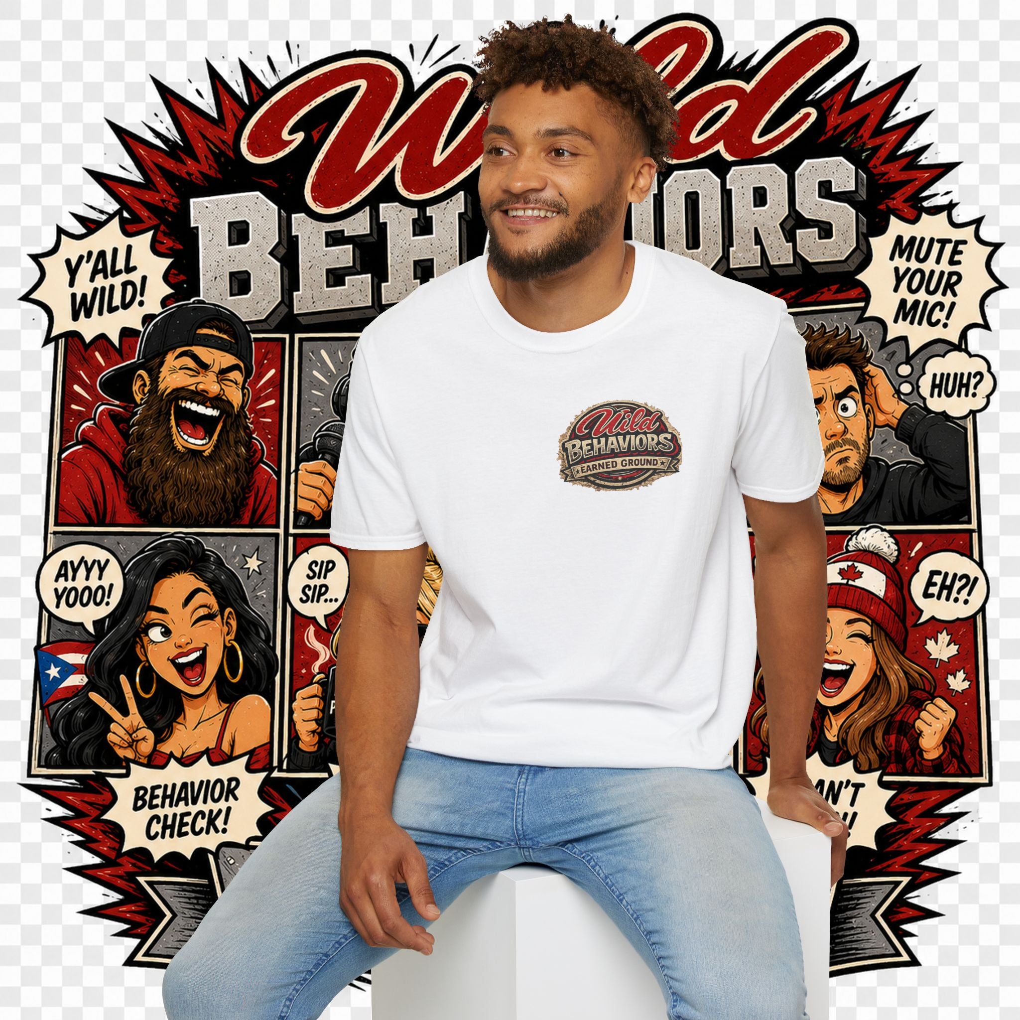 Earned Ground-- "Wild Behaviors" Tee