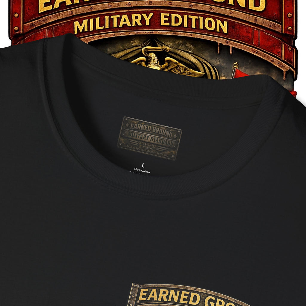 Earned Ground Military Edition USMC — USMC Military Tribute Pocket Tee