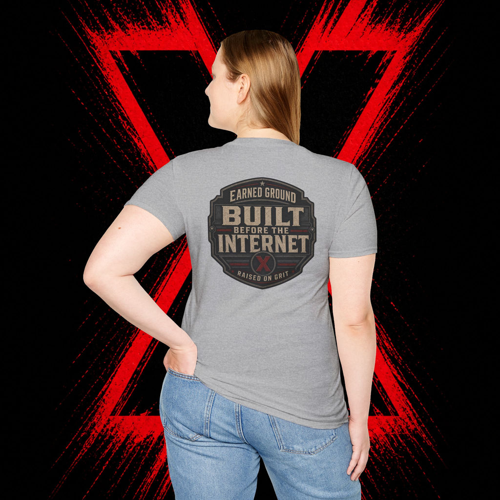 Earned Ground Gen X 1965–1980 Retro Vintage Tee— Gen X 1965–1980 Retro Vintage Tee