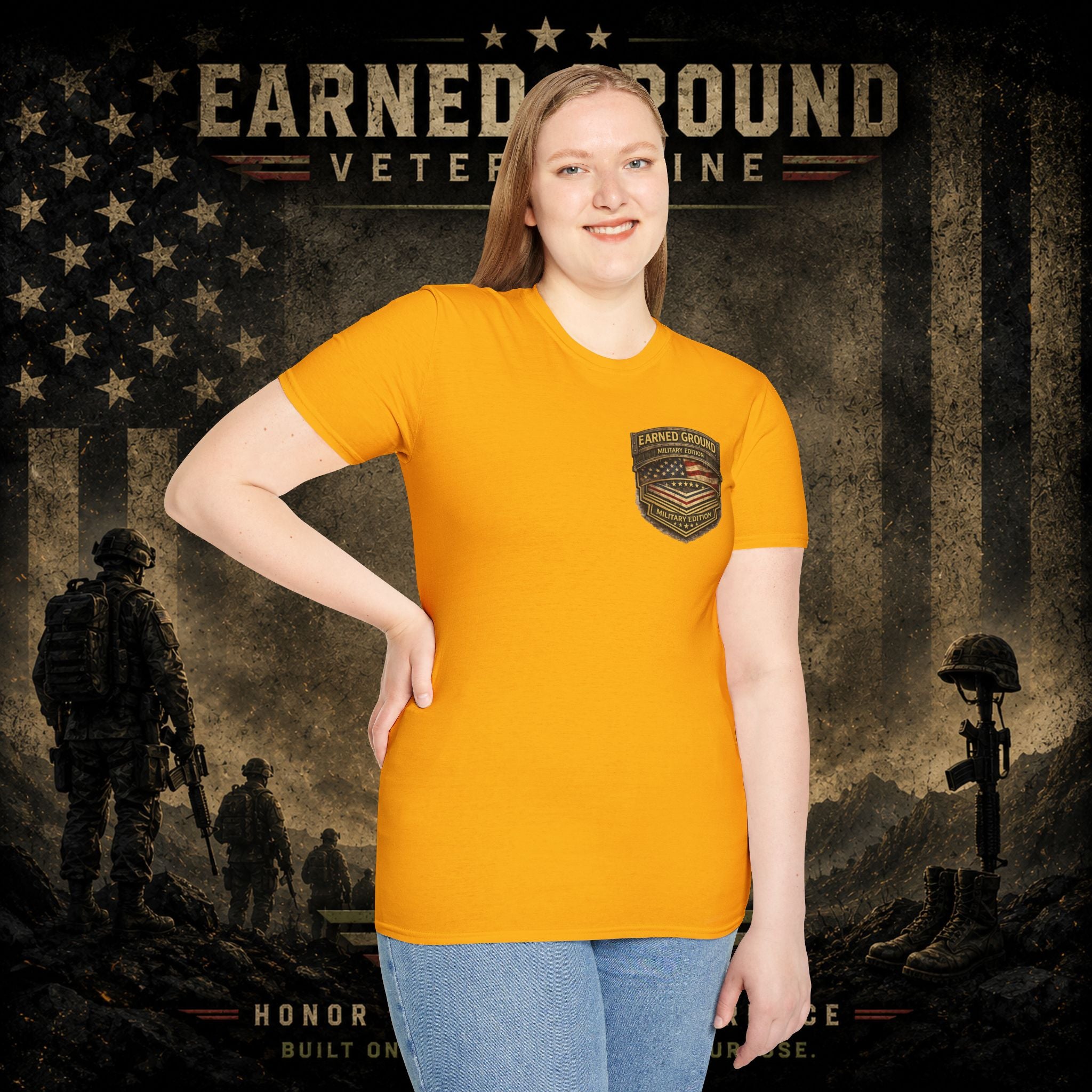 Earned Ground Military Divison — Honor Courage Sacrifice