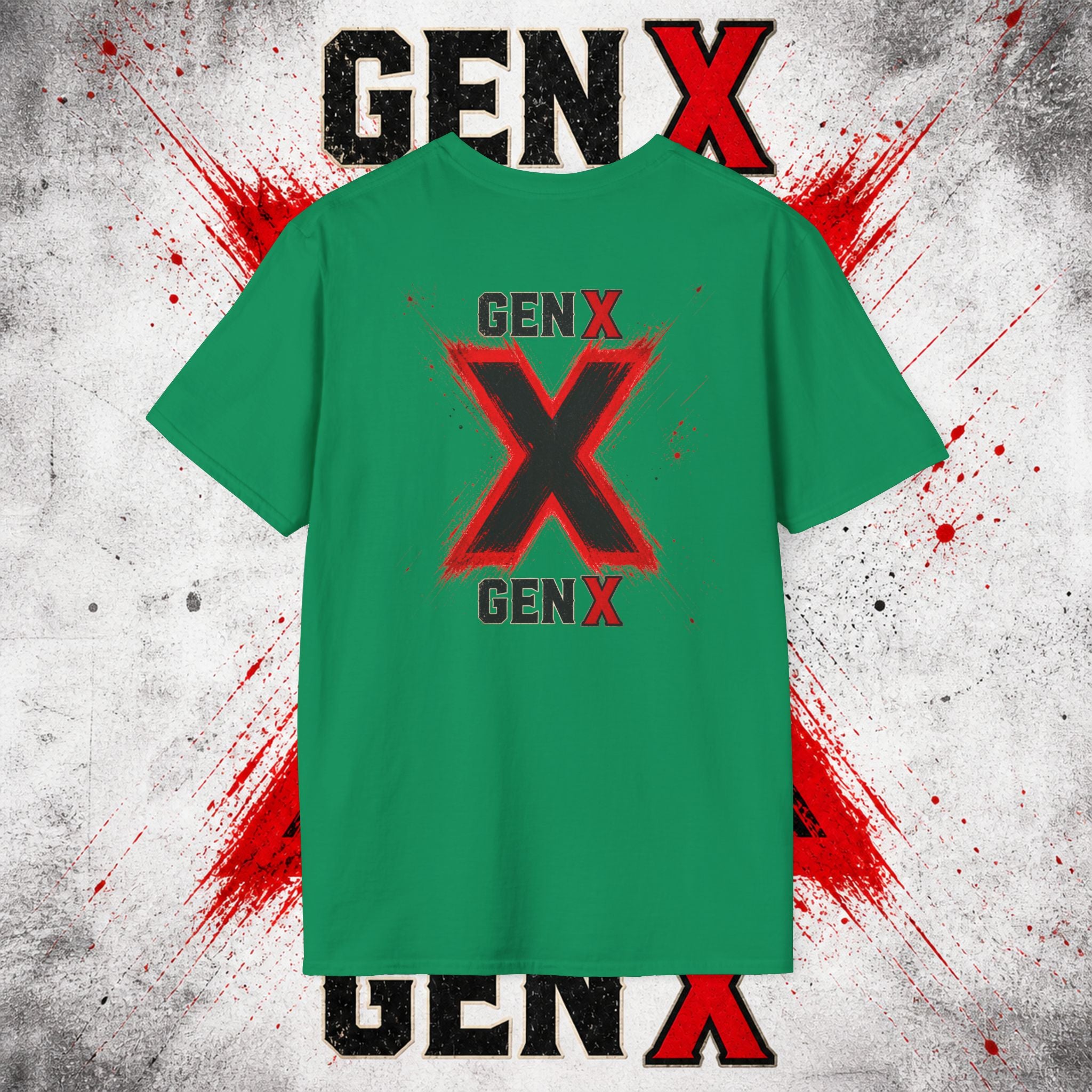 EARNED GROUD Gen X 1965–1980 Retro Logo T-Shirt