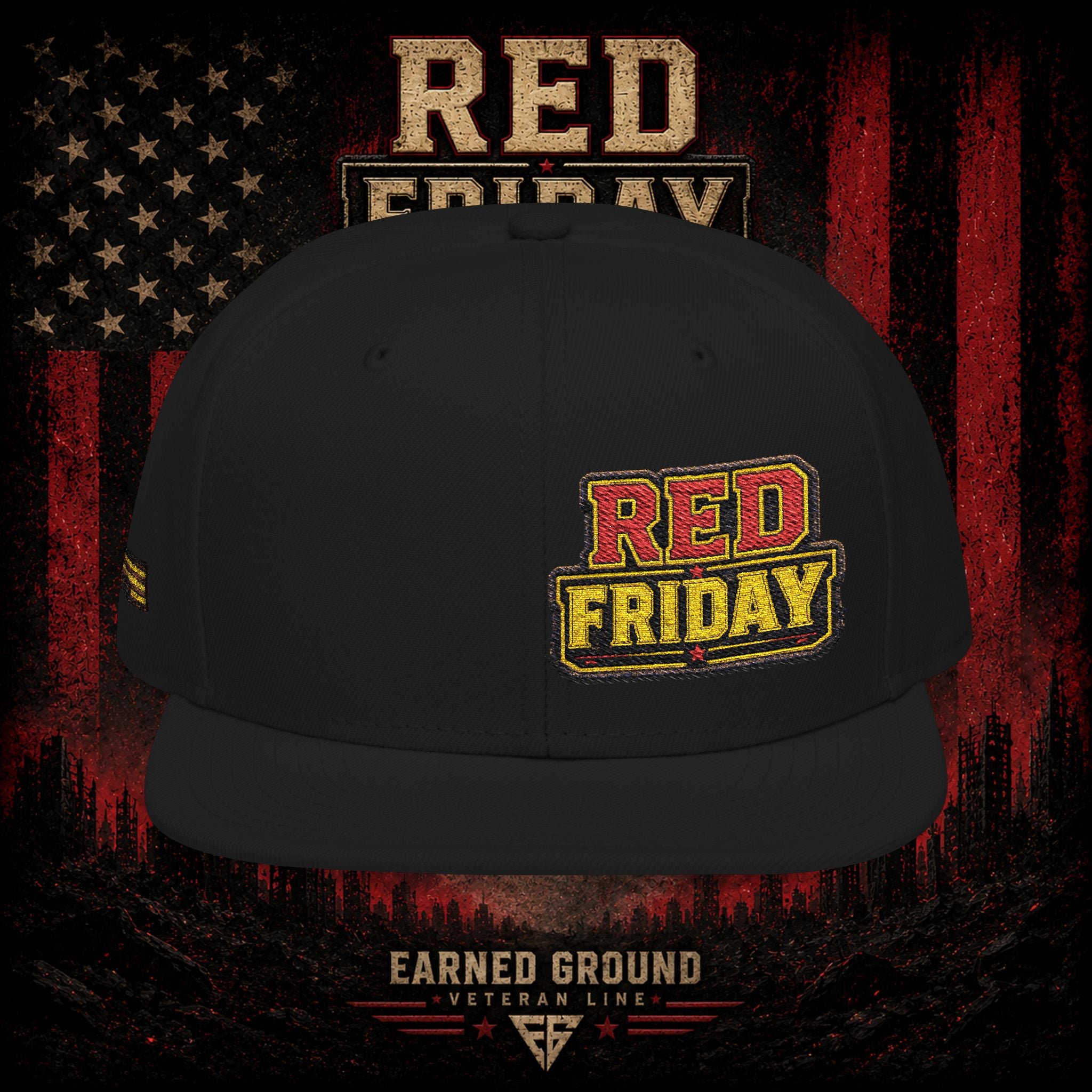 Red Friday Until They All Come Home  – RED FRIDAY Support Patch Cap