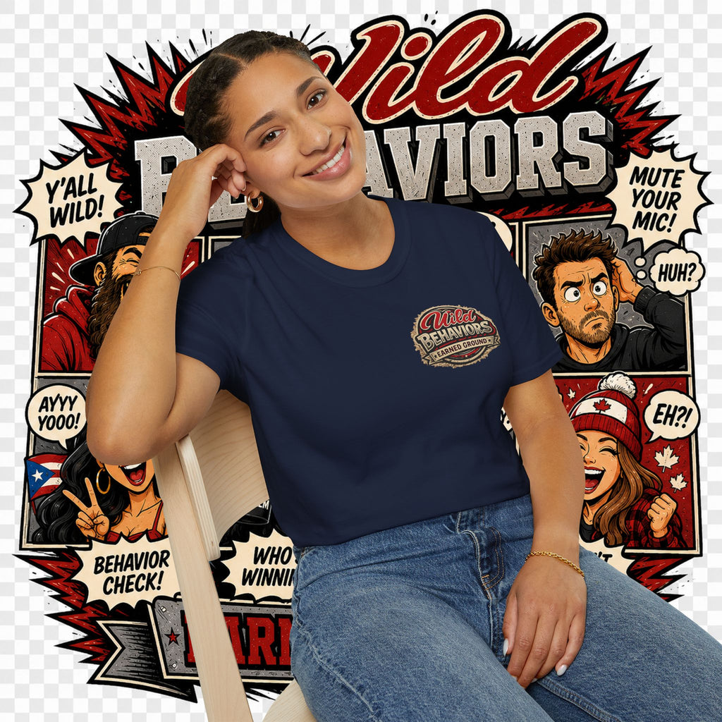 Earned Ground-- "Wild Behaviors" Tee