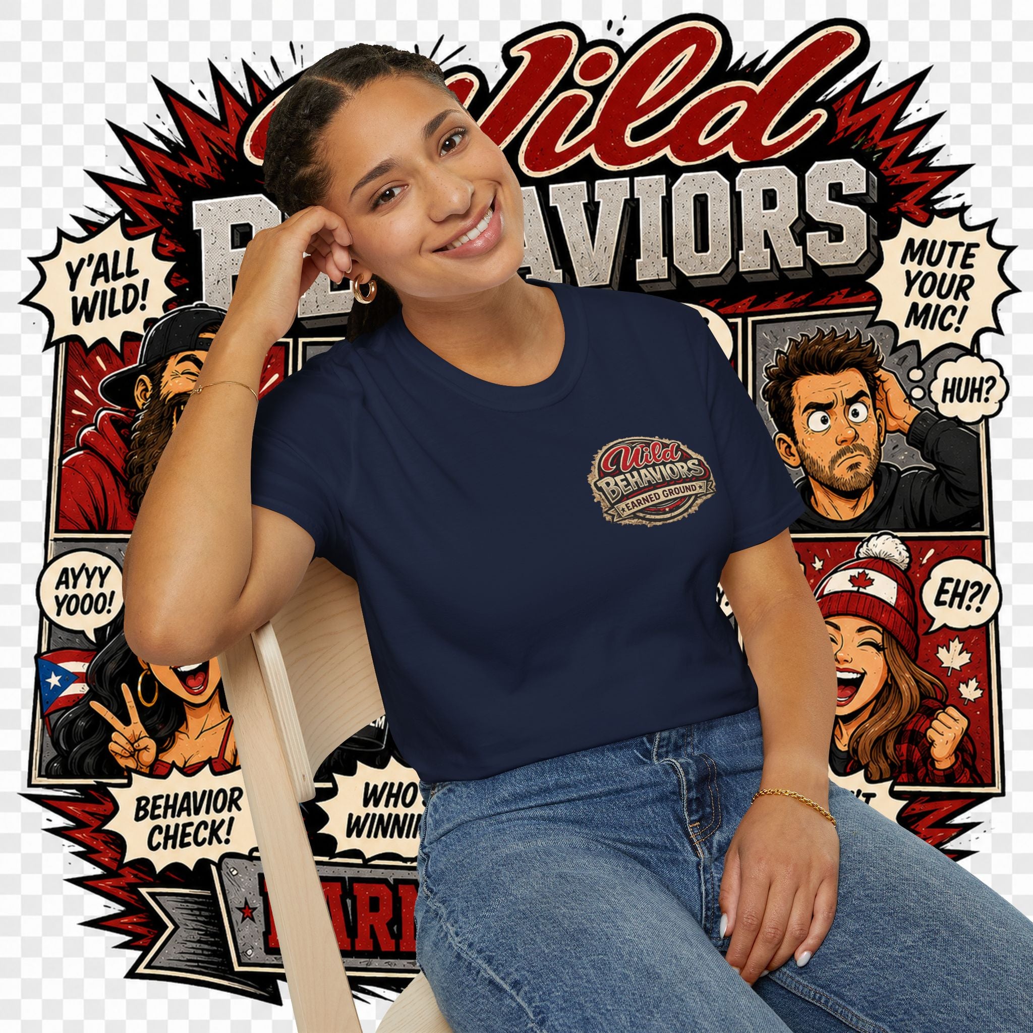 Earned Ground-- "Wild Behaviors" Tee