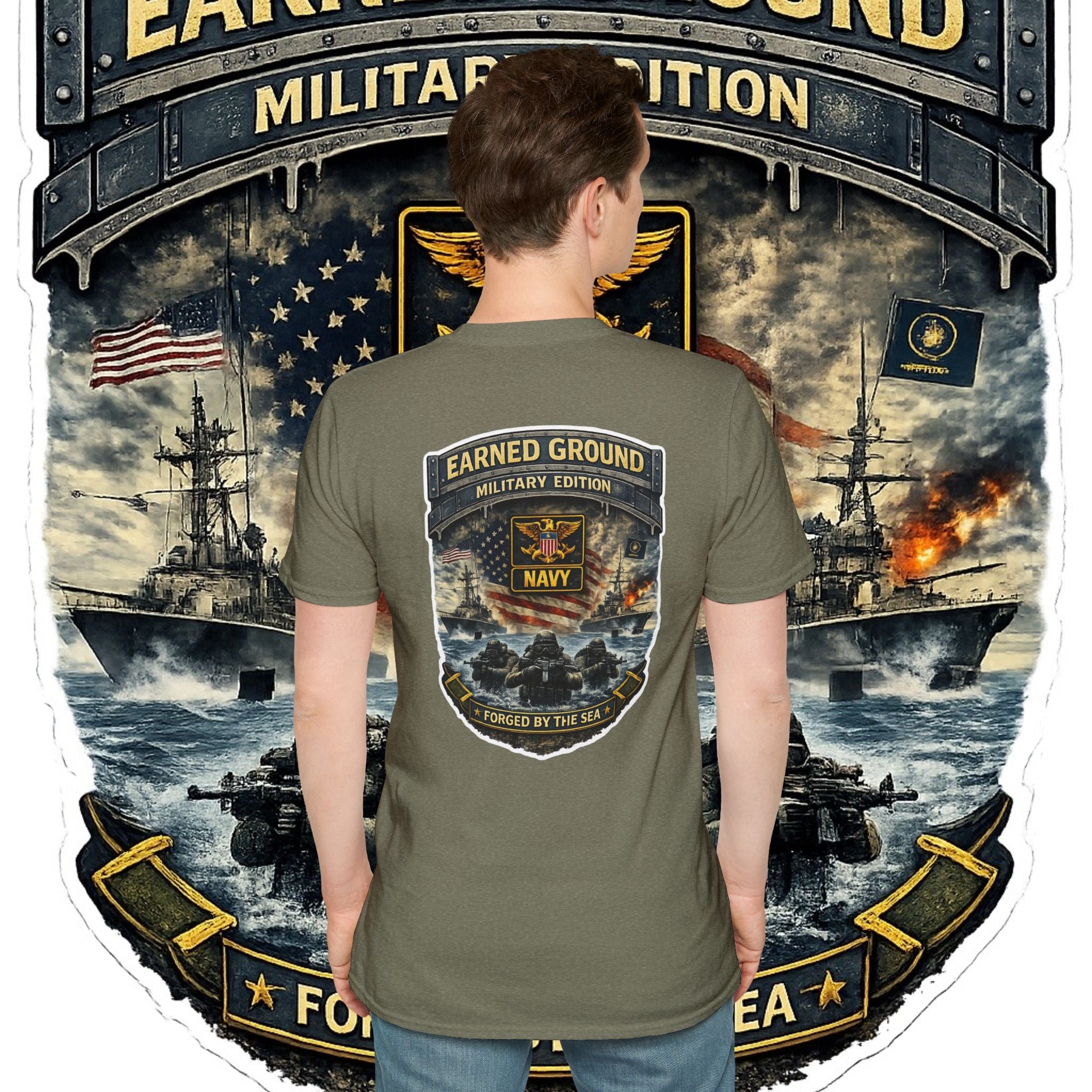 EARNED GROUND MILITARY "NAVY" EDITION