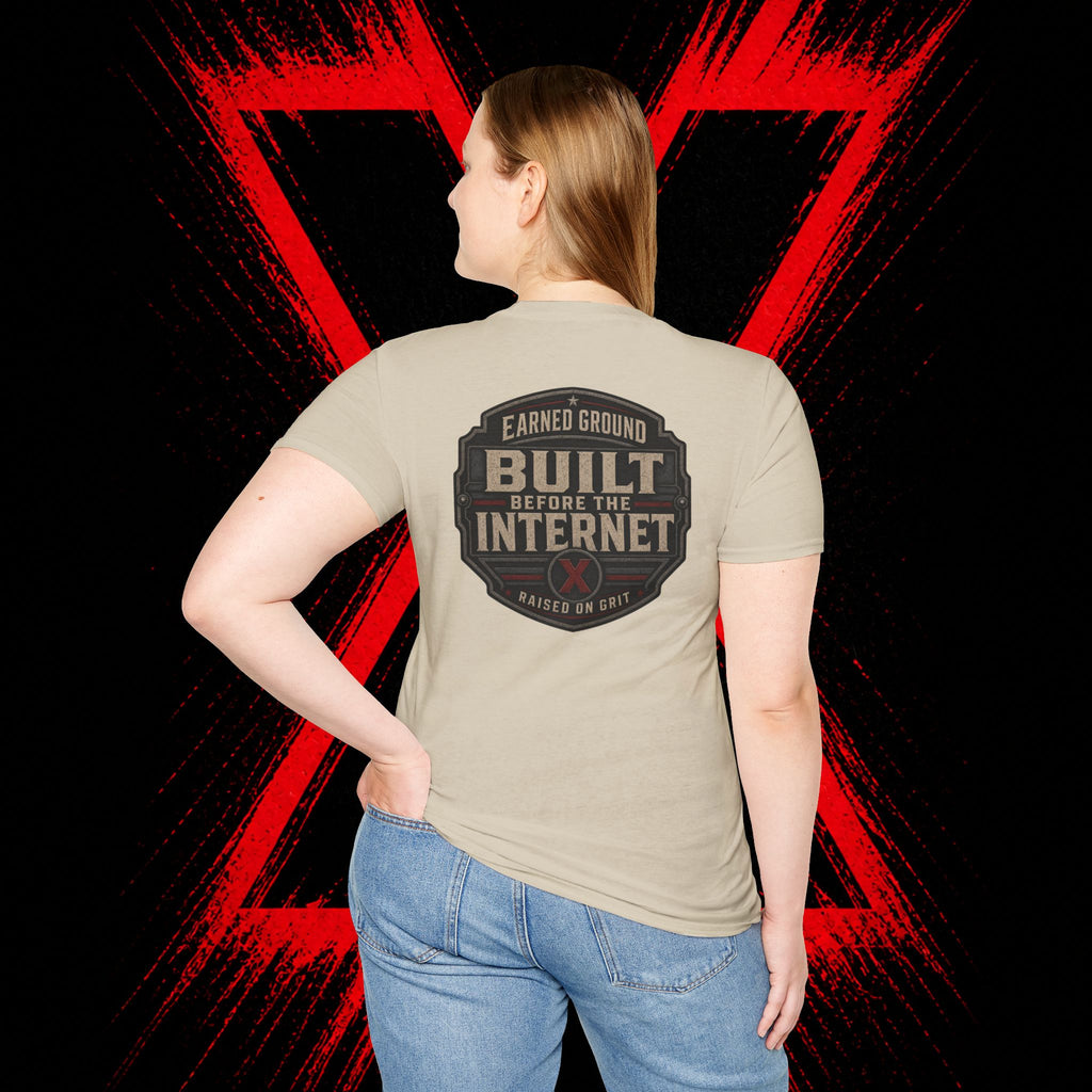 Earned Ground Gen X 1965–1980 Retro Vintage Tee— Gen X 1965–1980 Retro Vintage Tee