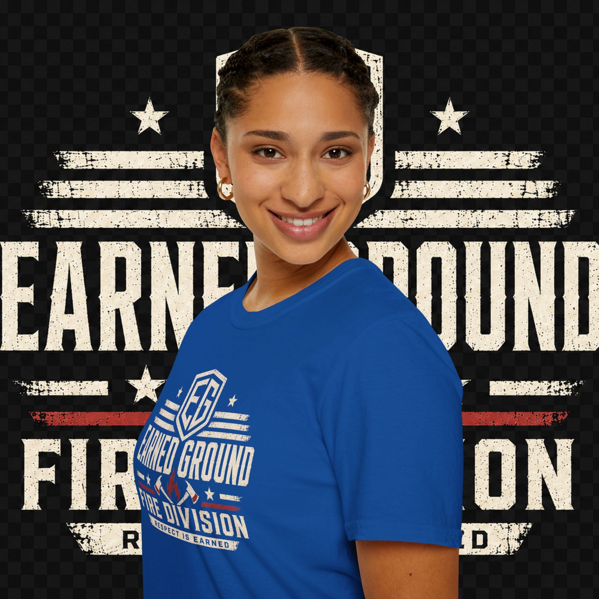 Earned Ground Fire Division T‑Shirt