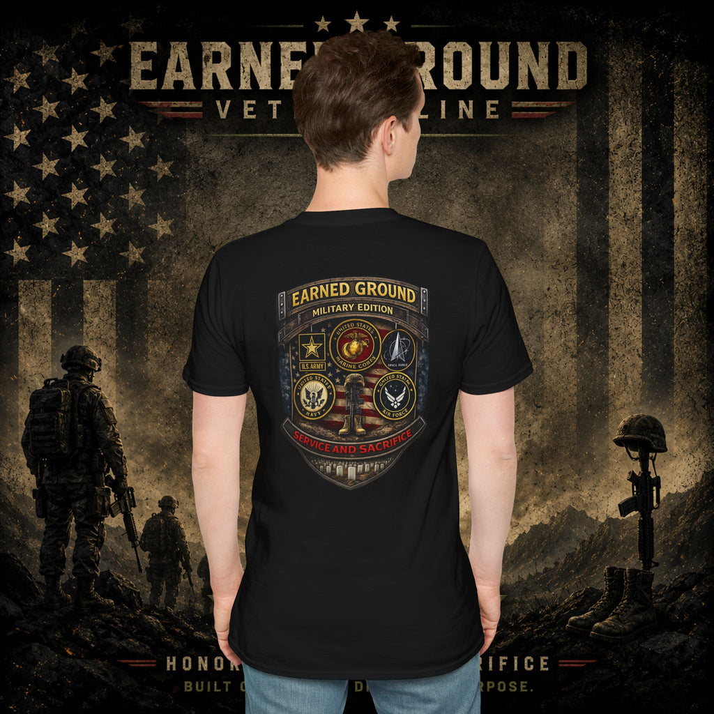 Earned Ground Military Divison — Honor Courage Sacrifice