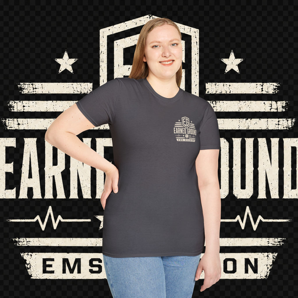 EARNED GROUND EMS DIVISON Heritage T-Shirt -