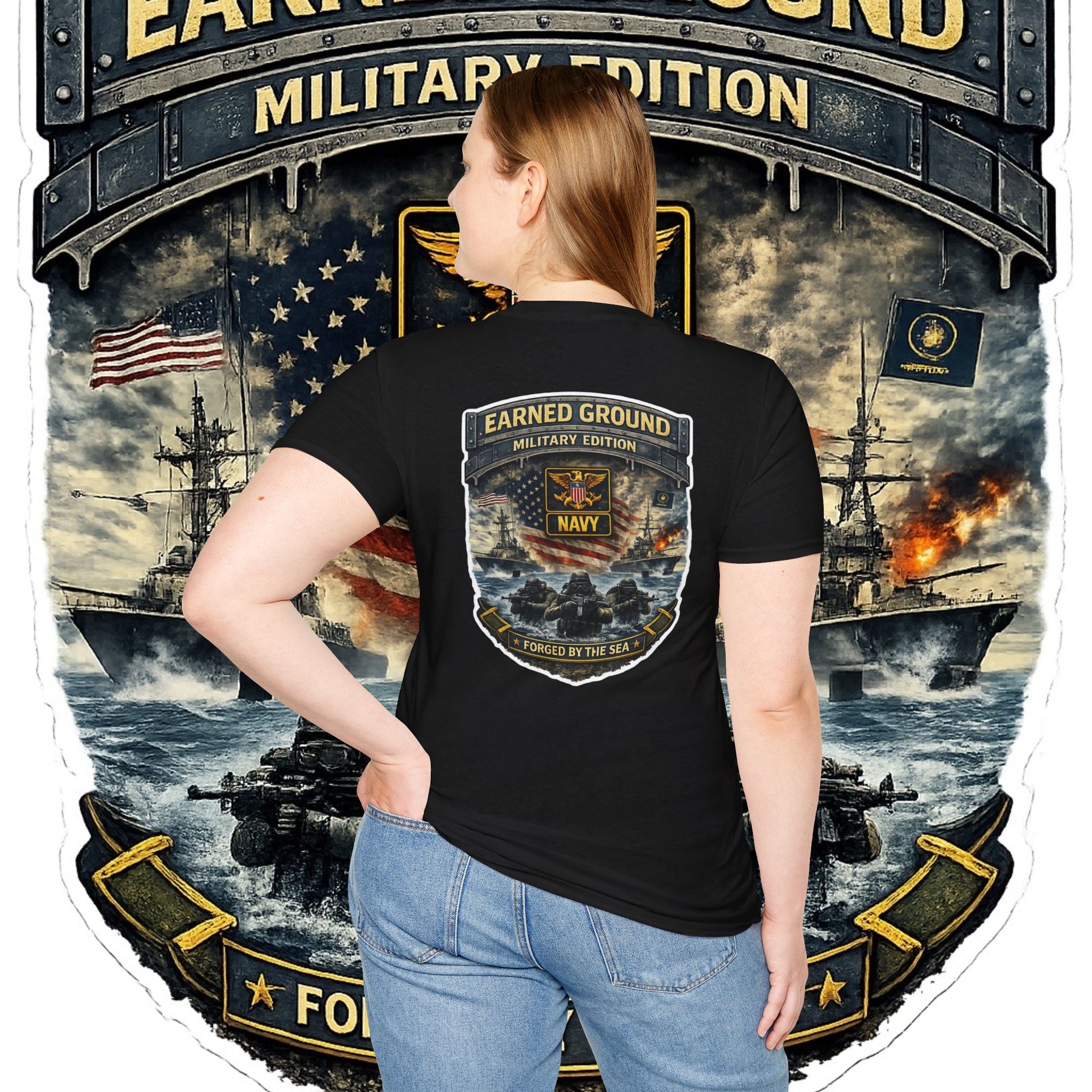 EARNED GROUND MILITARY "NAVY" EDITION
