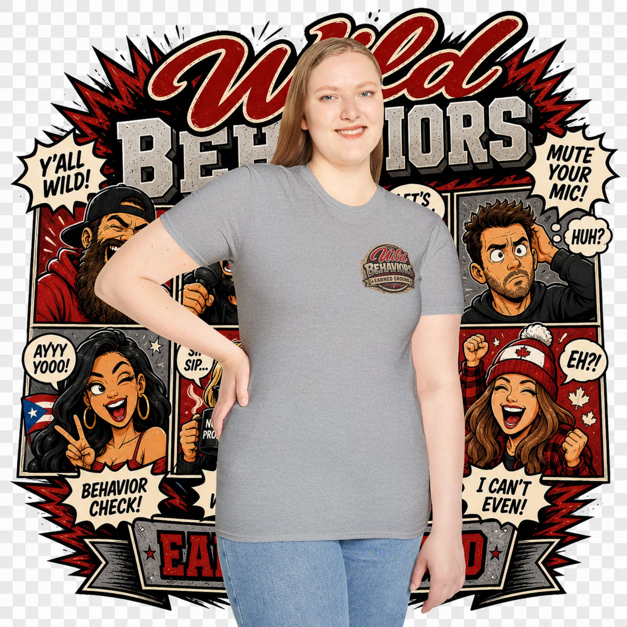 Earned Ground-- "Wild Behaviors" Tee