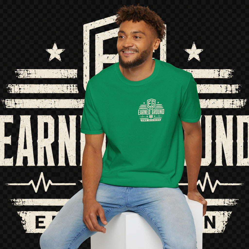 EARNED GROUND EMS DIVISON Heritage T-Shirt -