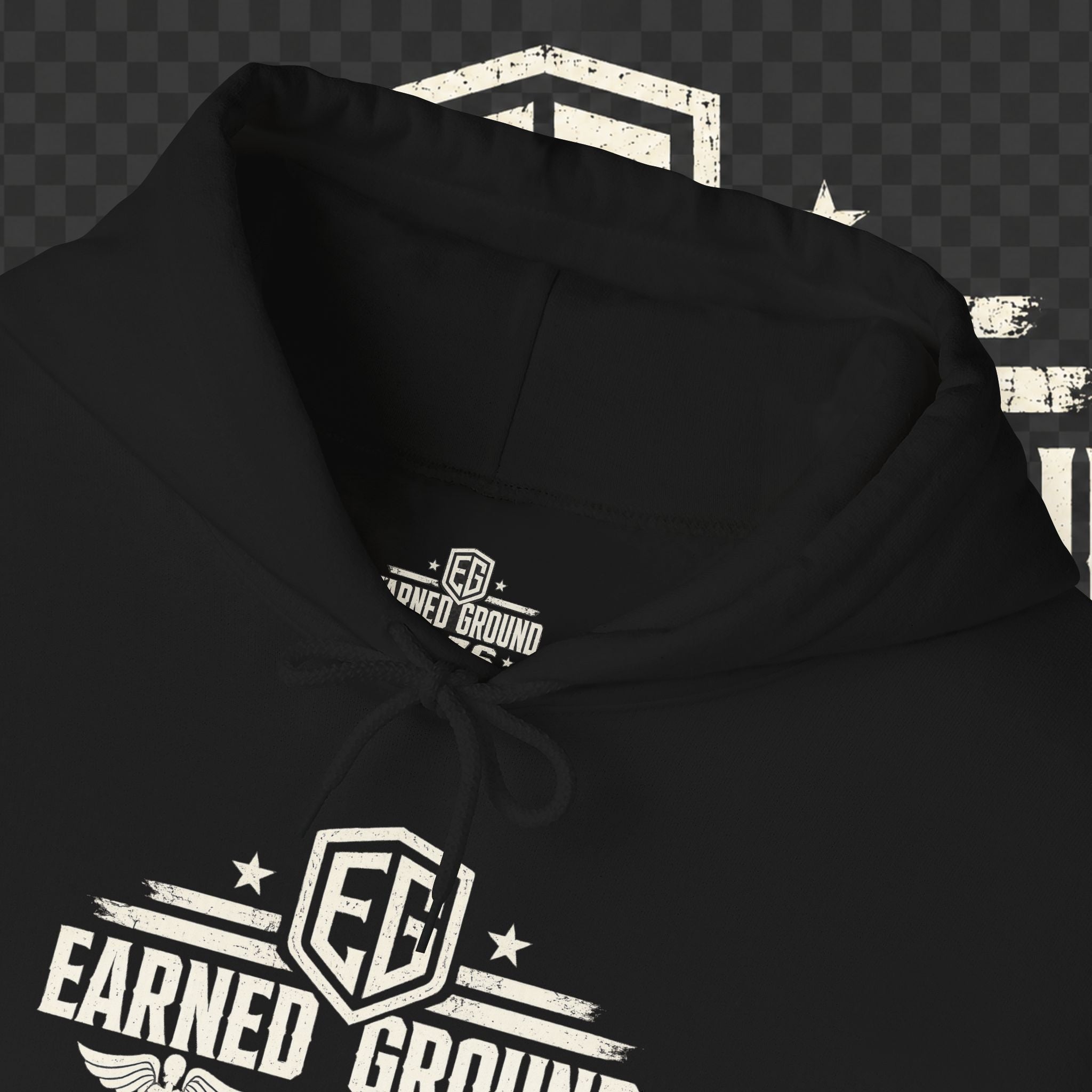 Earned Ground Nurses Division Hoodie — Nurse Tribute Pullover